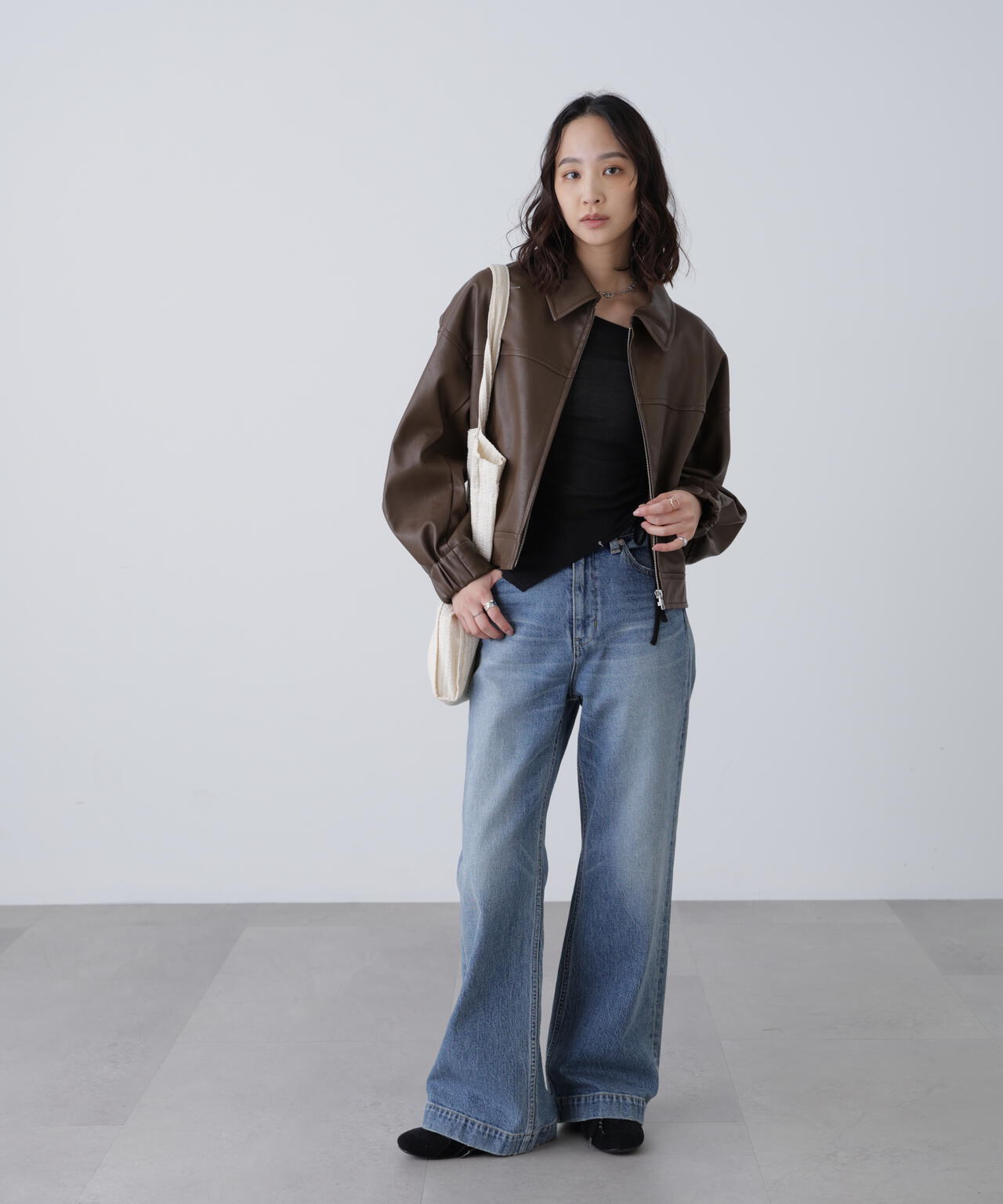 ワンショルシャーリングテレコカットソー