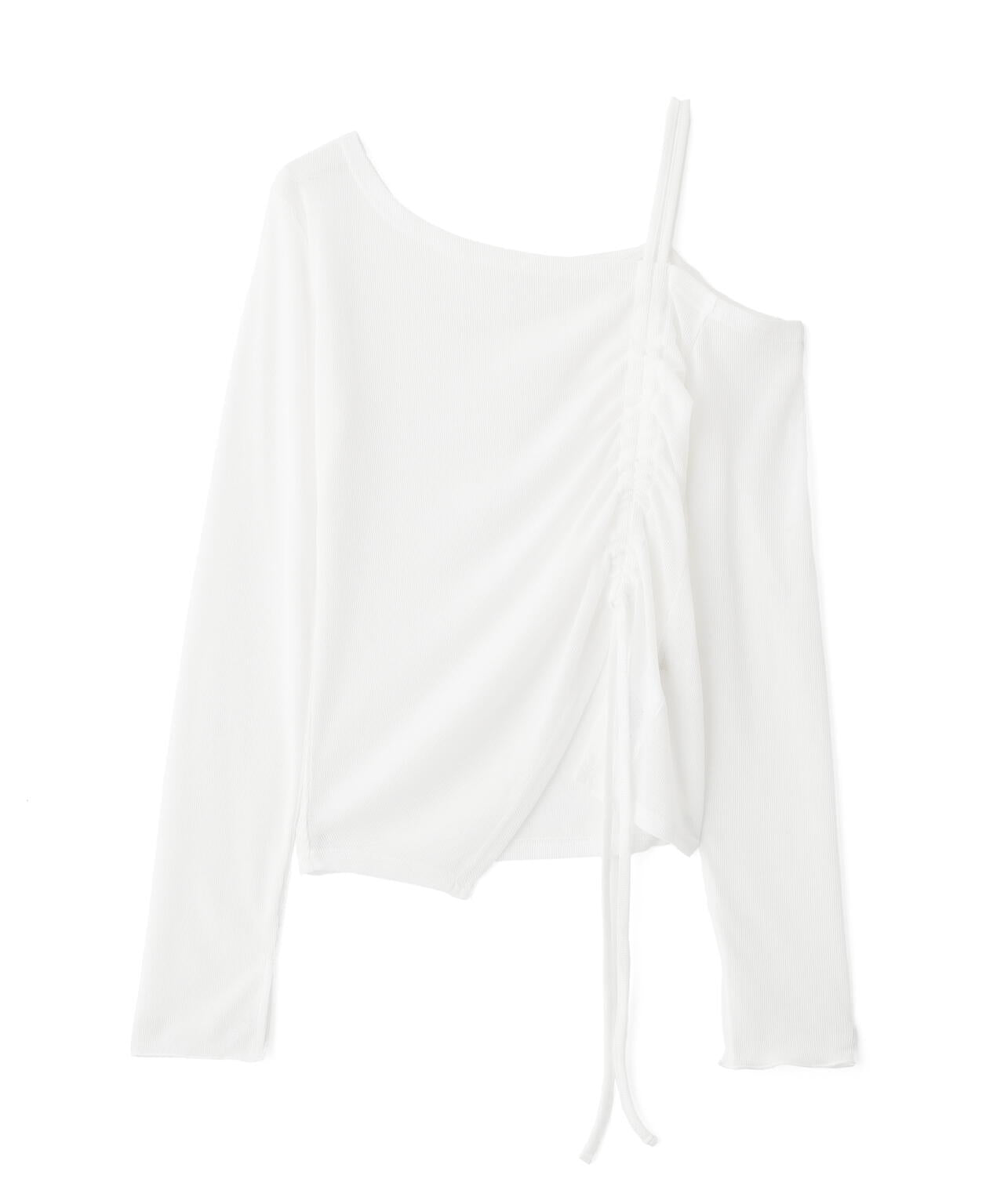 ワンショルシャーリングテレコカットソー