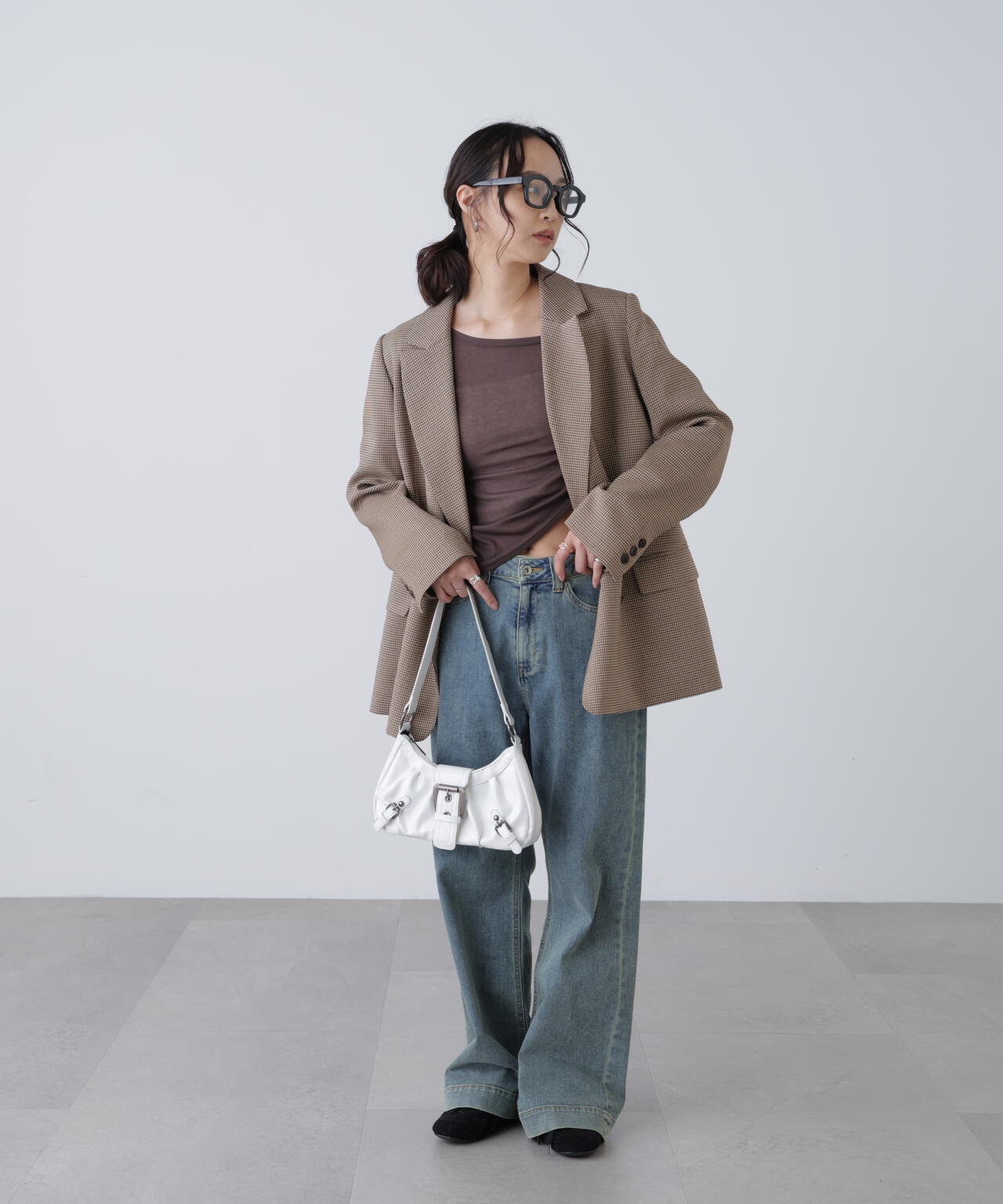 ワンショルシャーリングテレコカットソー