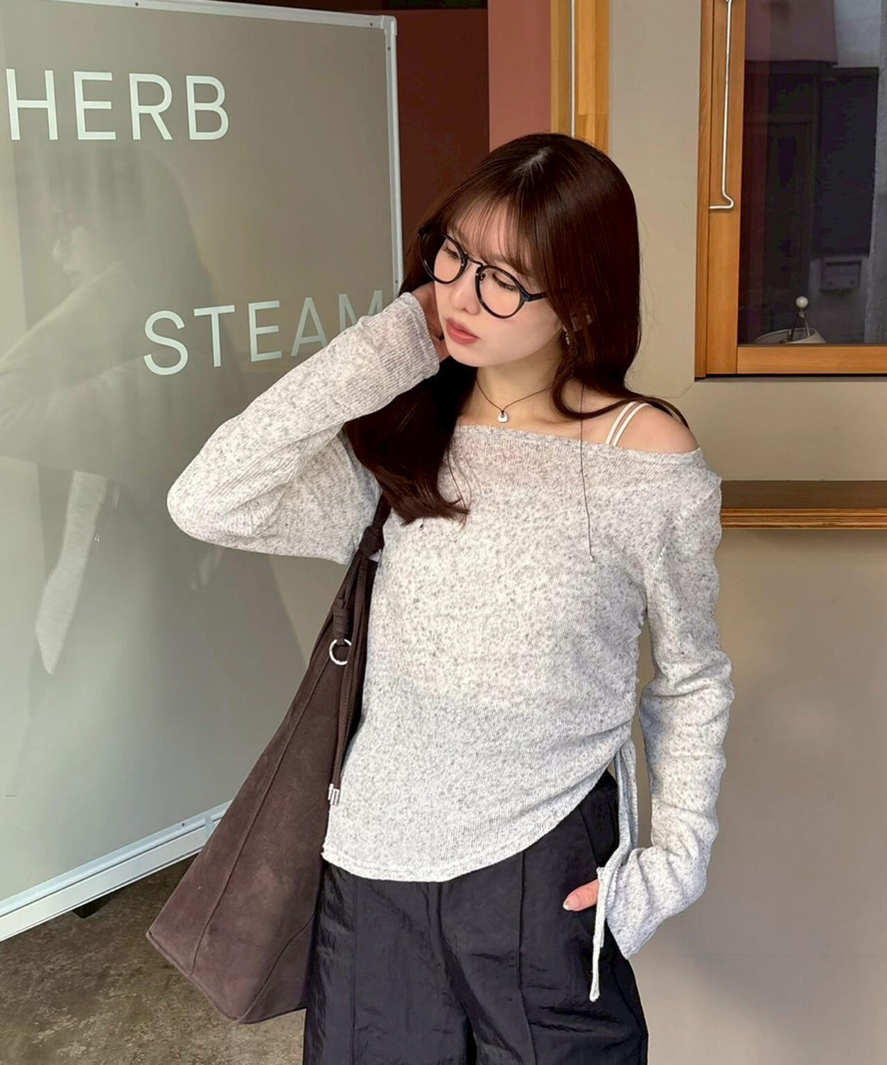 162cm 着用サイズ:FR