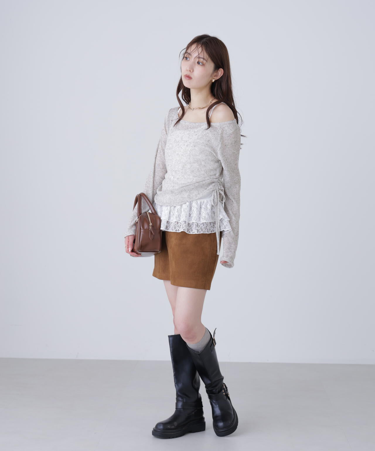 162cm 着用サイズ:FR