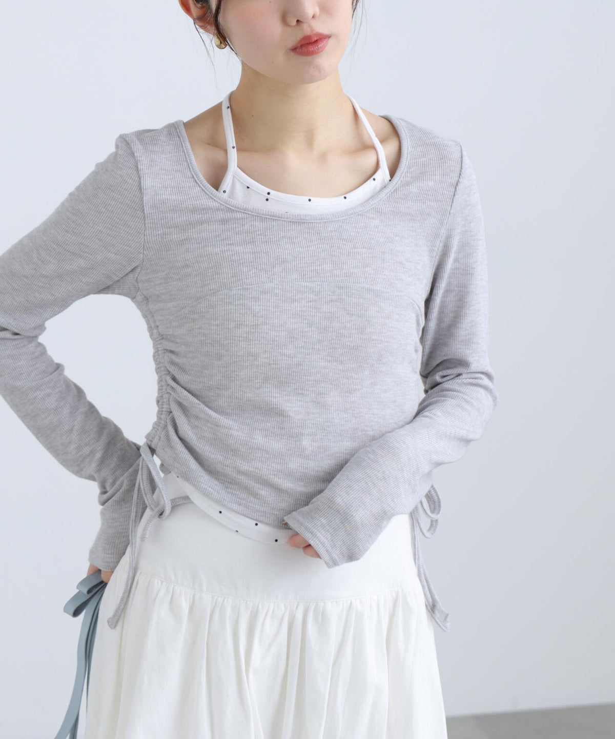 162cm 着用サイズ:FR
