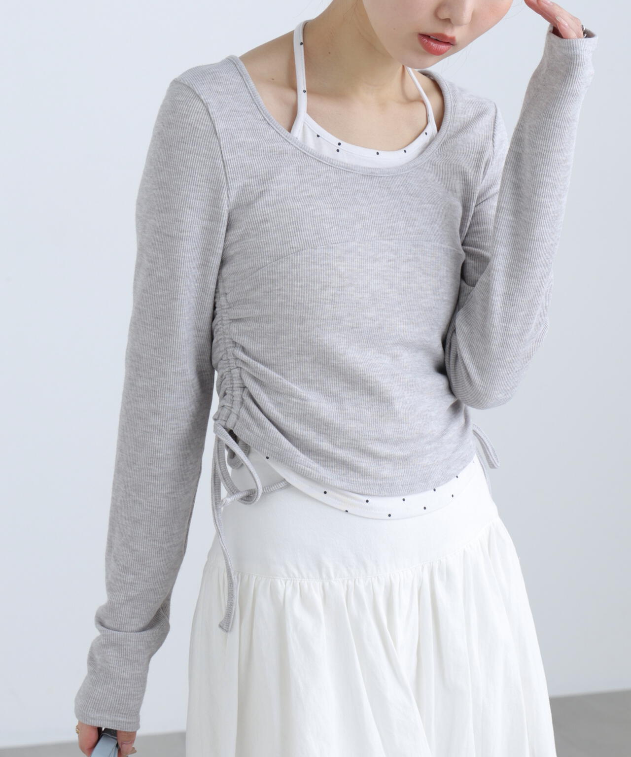 162cm 着用サイズ:FR