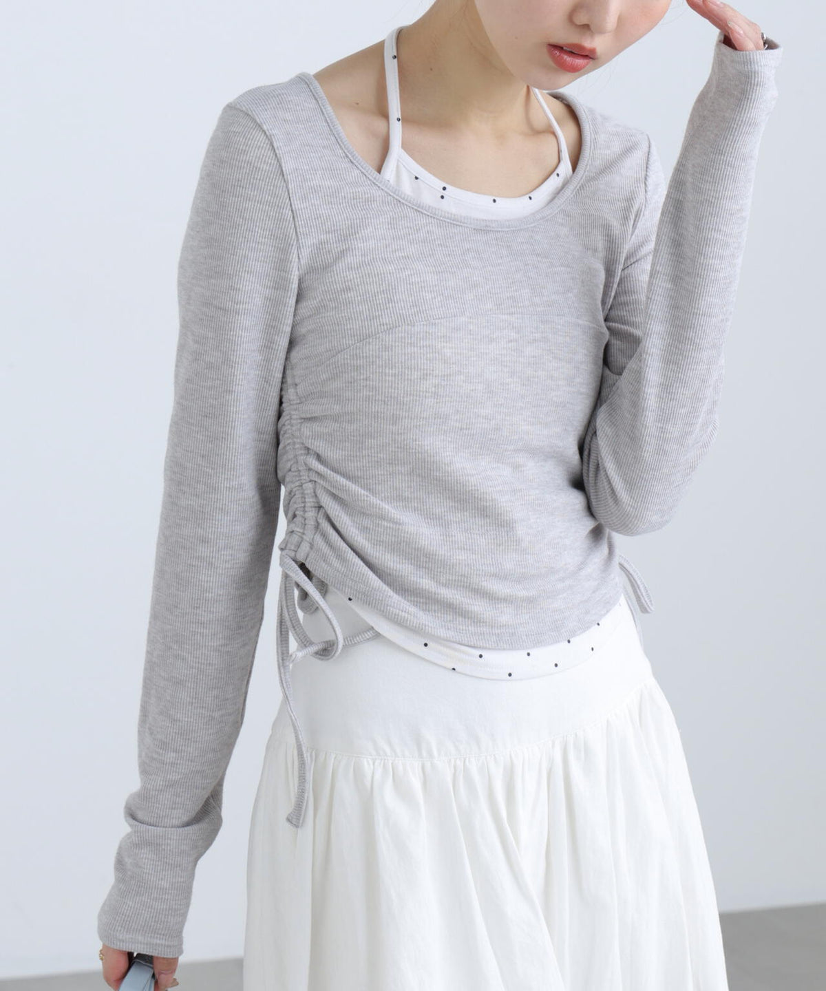 162cm 着用サイズ:FR