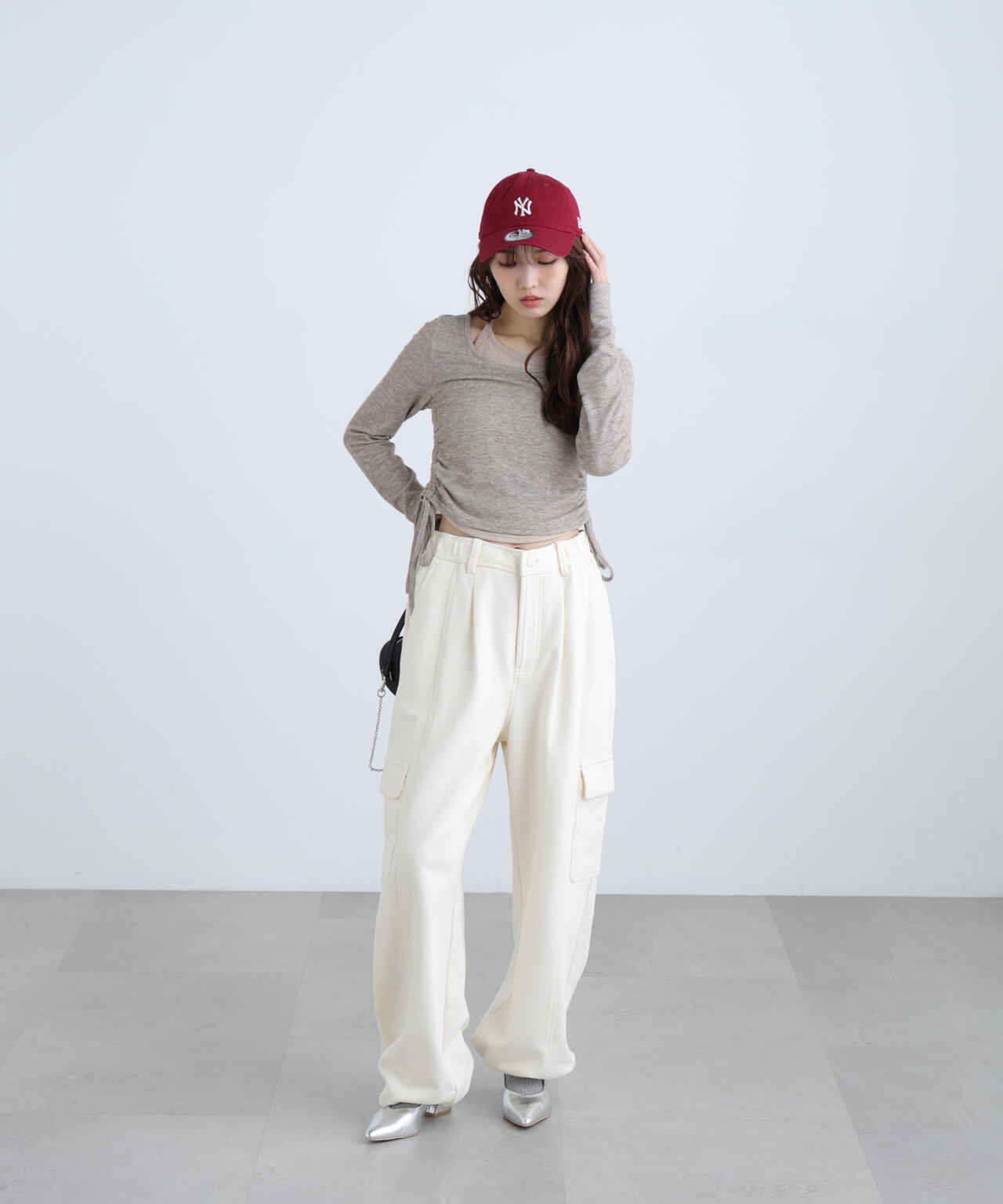 162cm 着用サイズ:FR