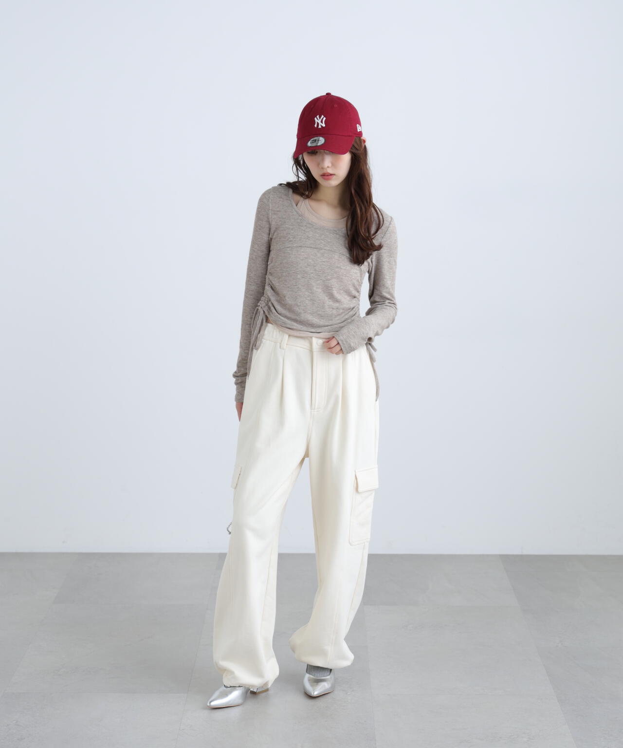162cm 着用サイズ:FR