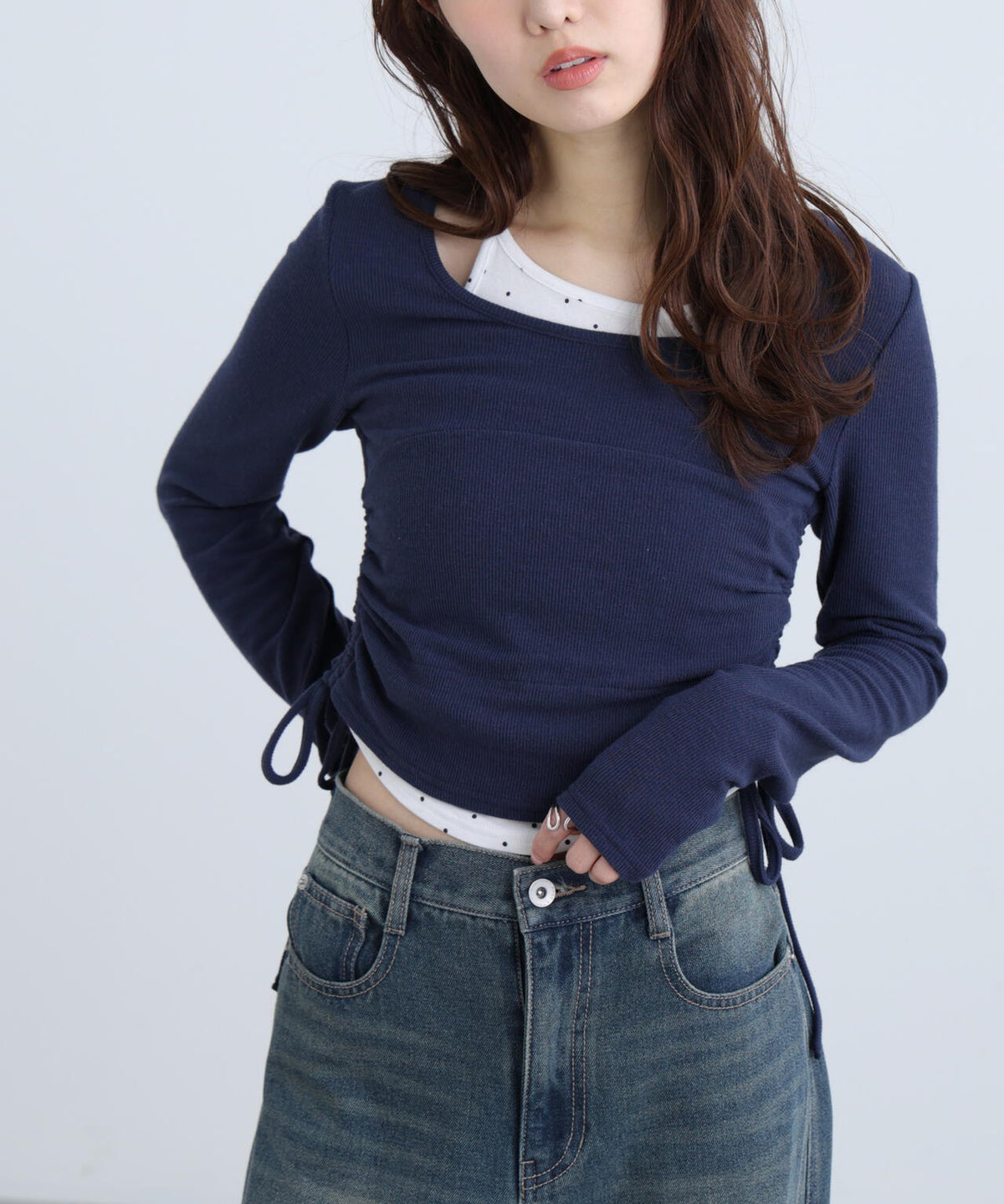 162cm 着用サイズ:FR