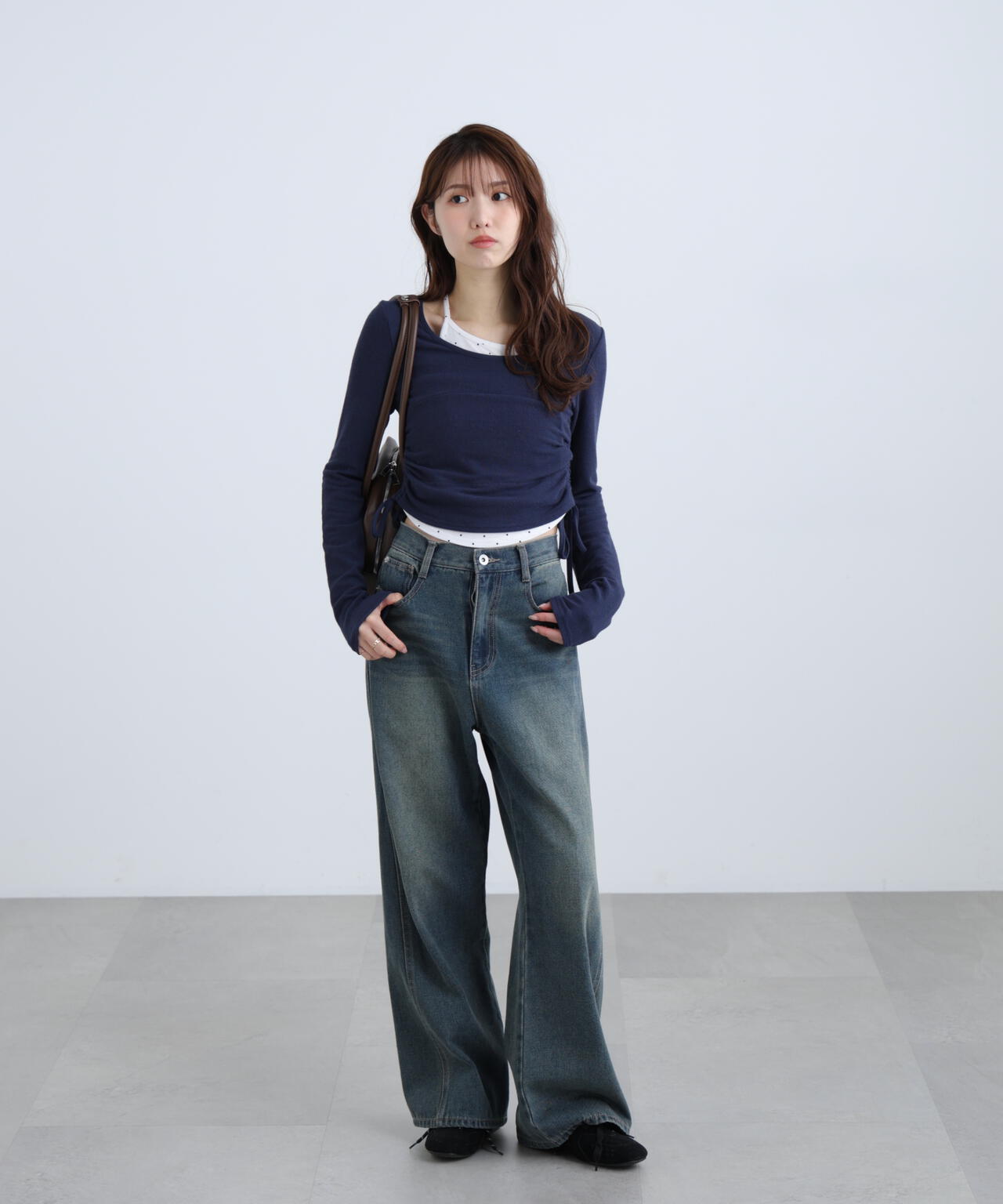 162cm 着用サイズ:FR