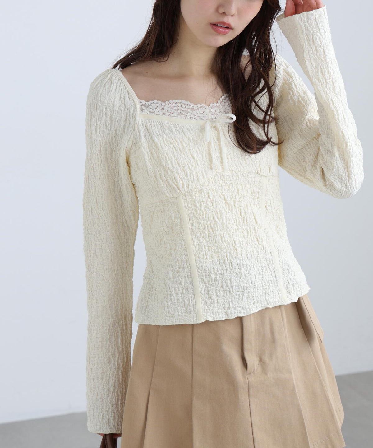 162cm 着用サイズ:FR