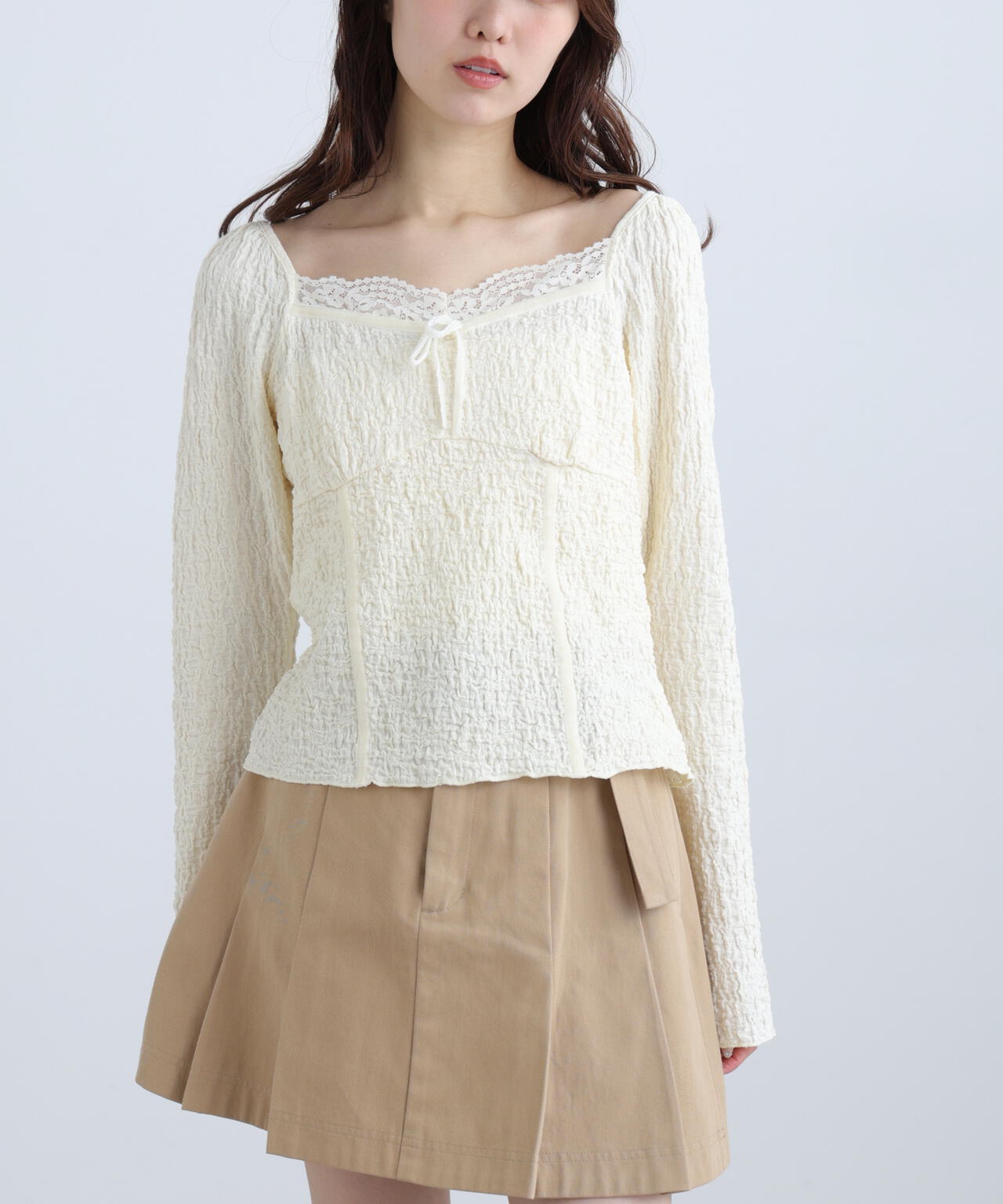 162cm 着用サイズ:FR