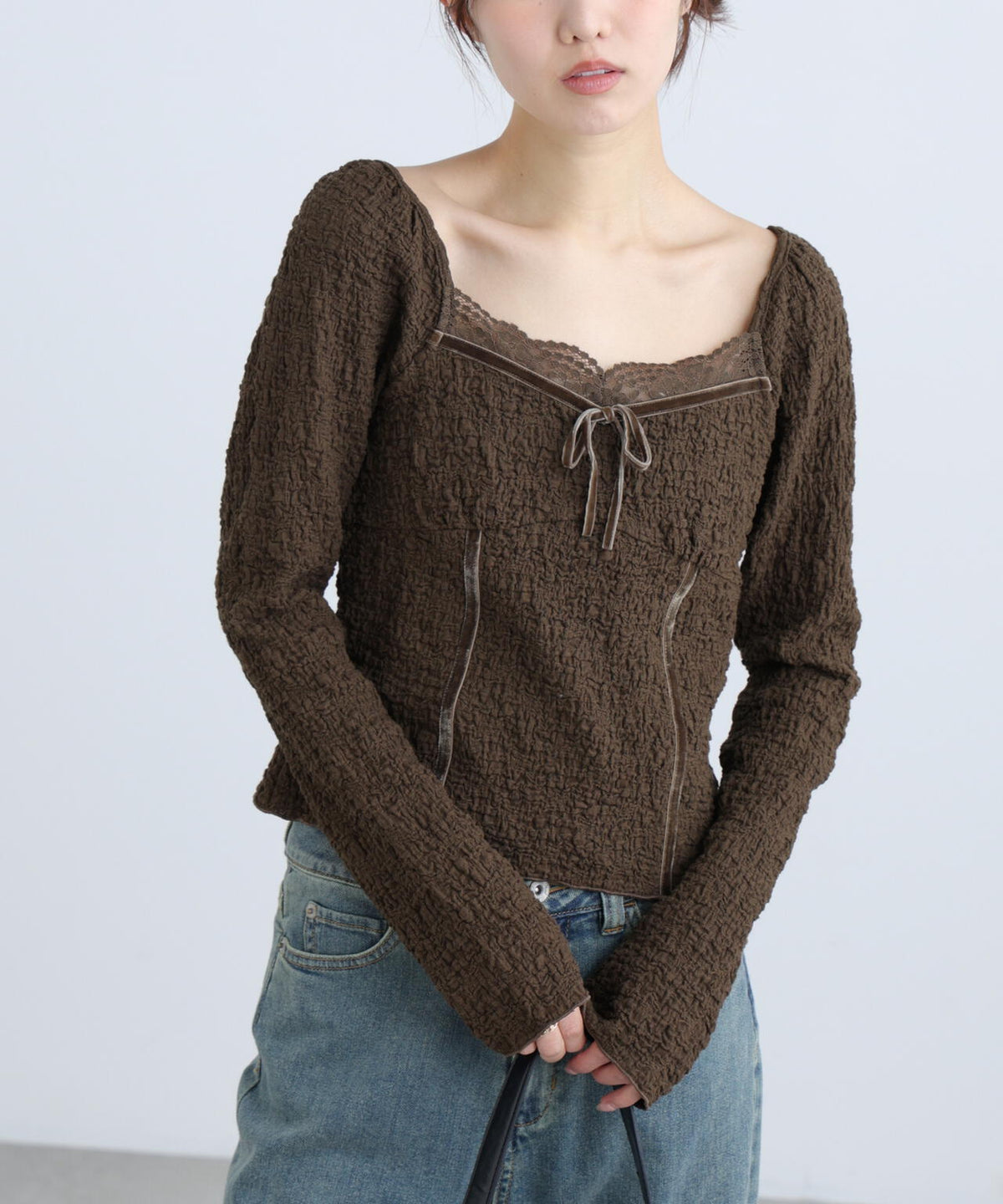 162cm 着用サイズ:FR