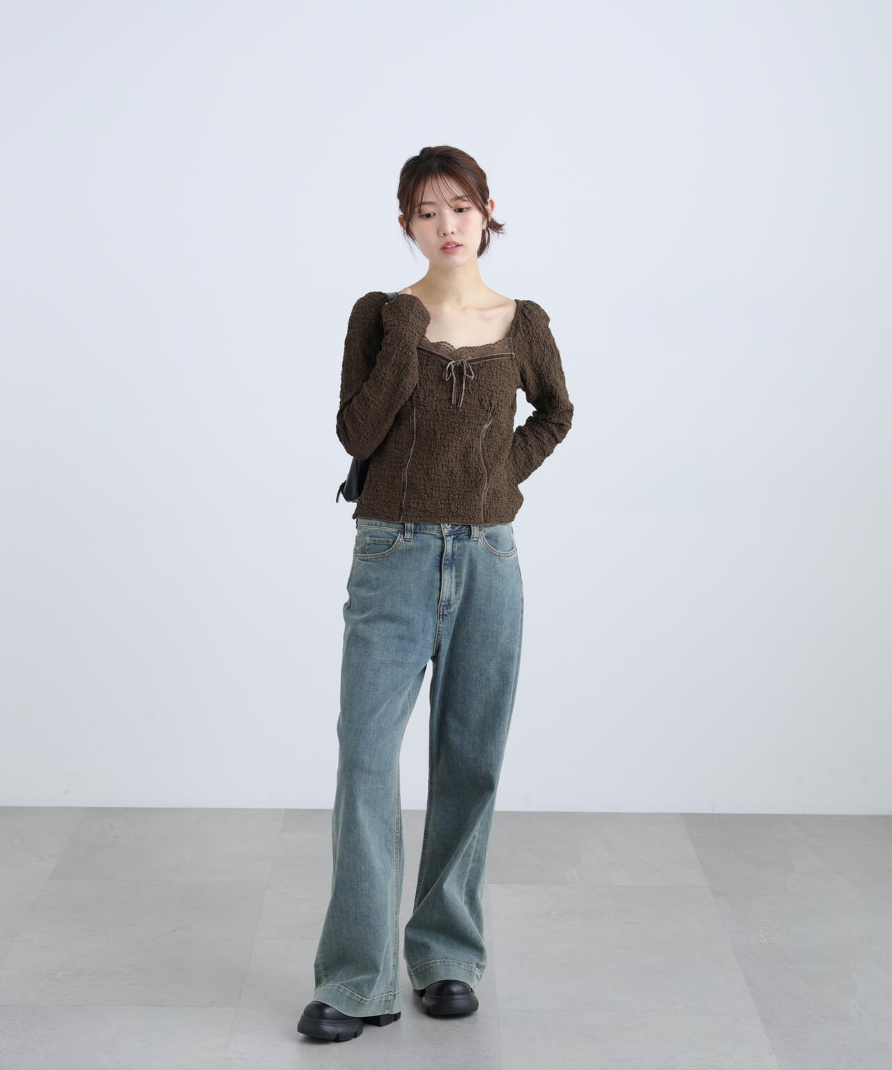 162cm 着用サイズ:FR