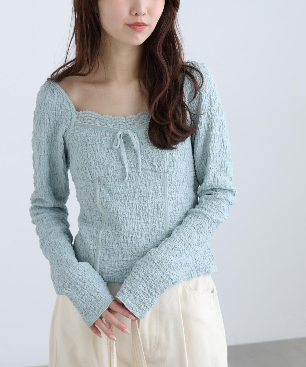 162cm 着用サイズ:FR