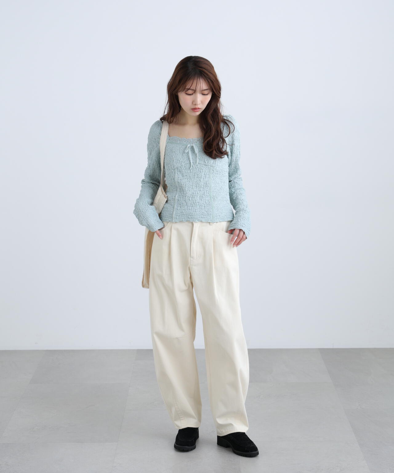 162cm 着用サイズ:FR