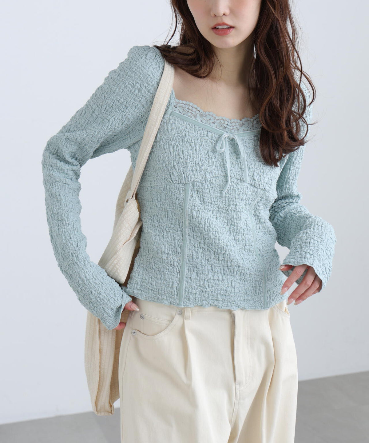 162cm 着用サイズ:FR