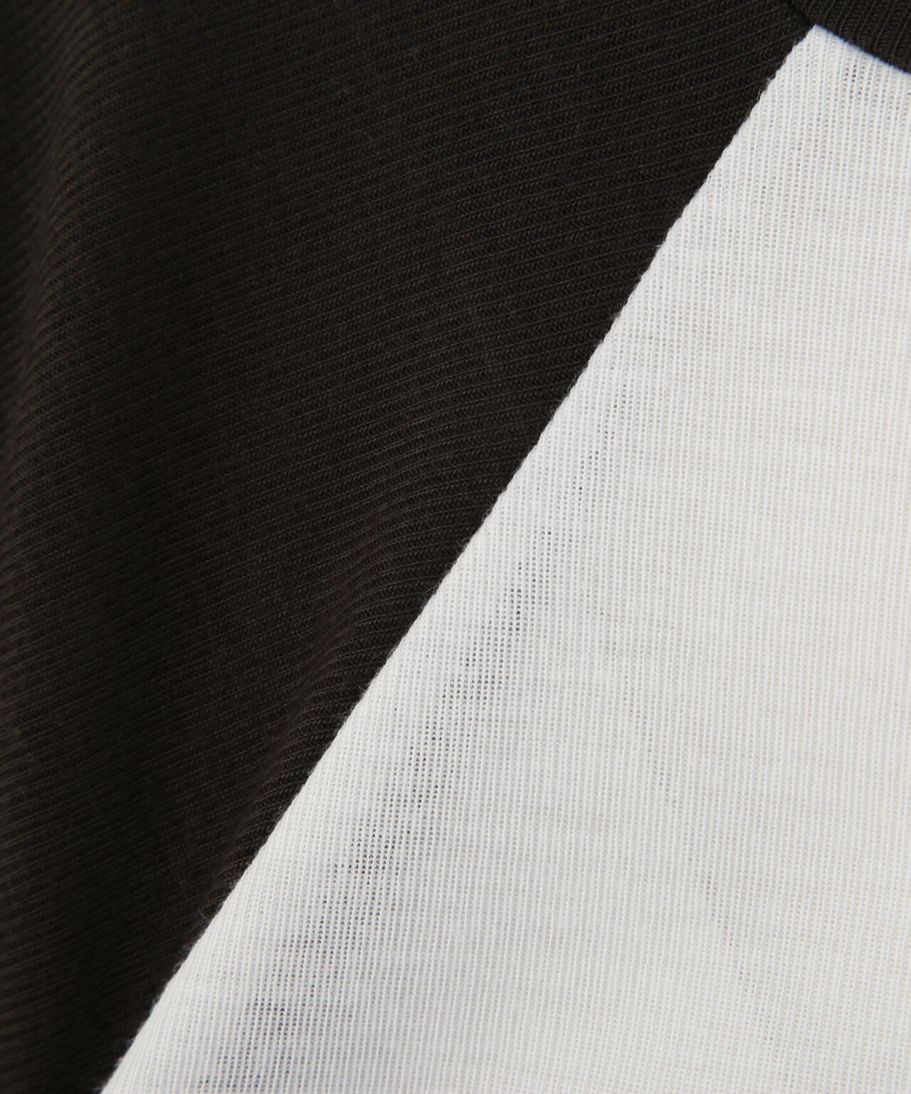 シアー天竺ラグラン長袖カットソー