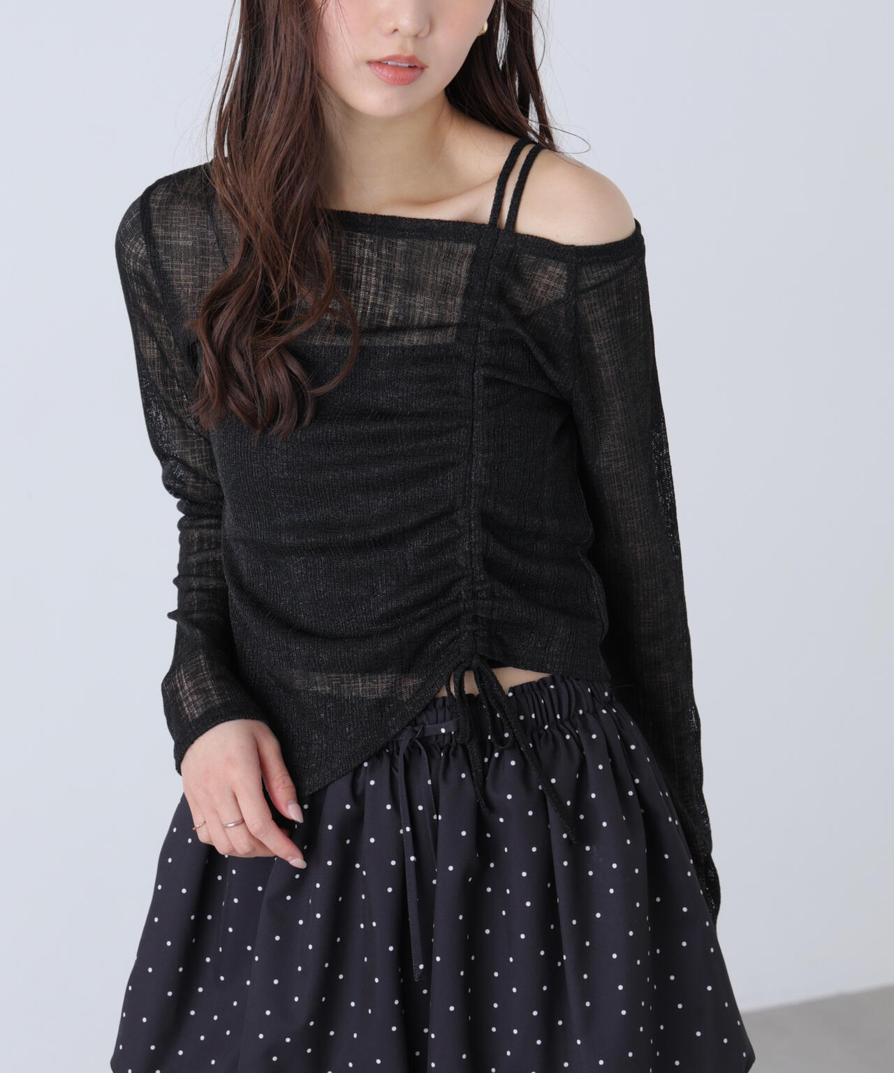 162cm 着用サイズ:FR