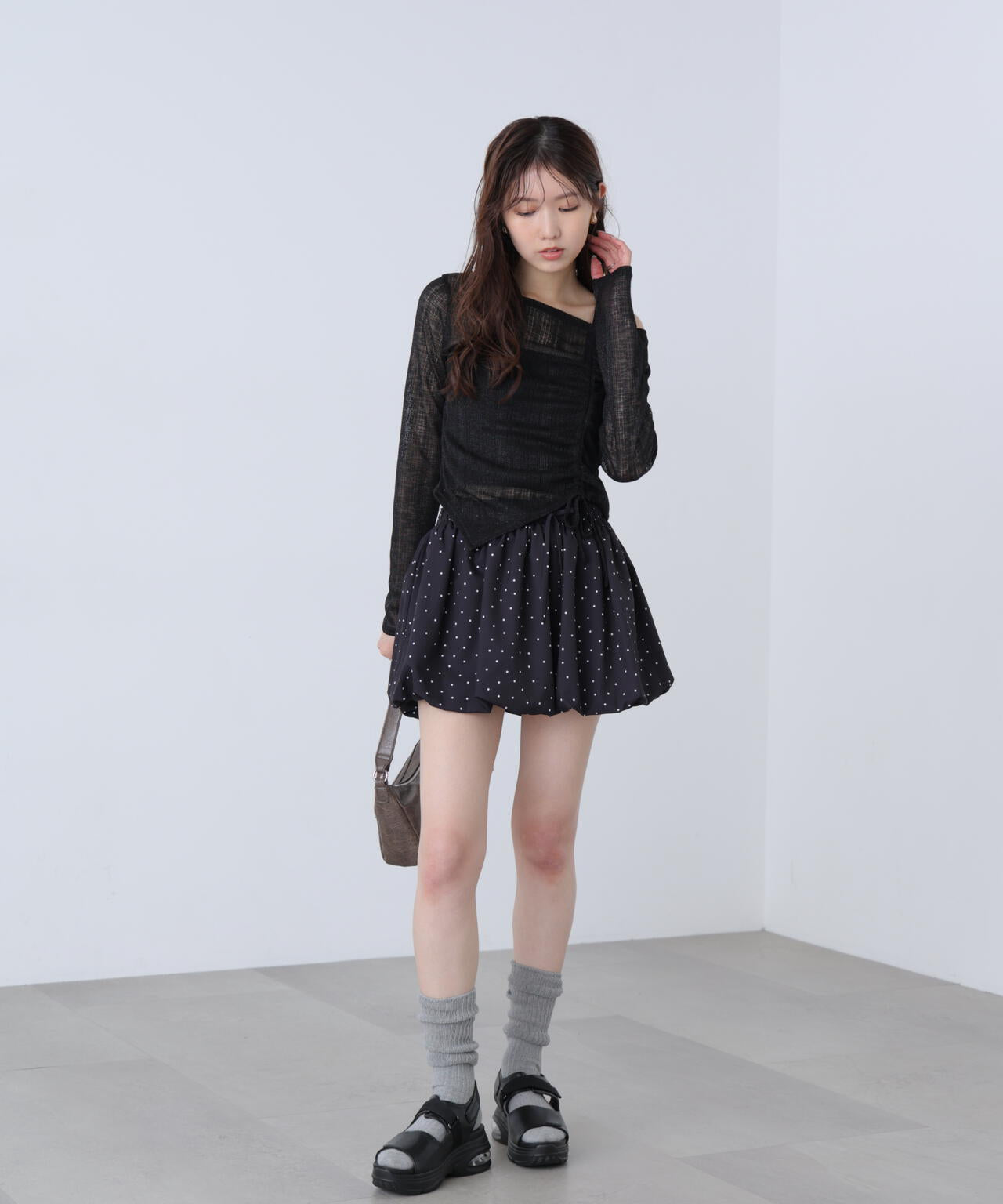 162cm 着用サイズ:FR