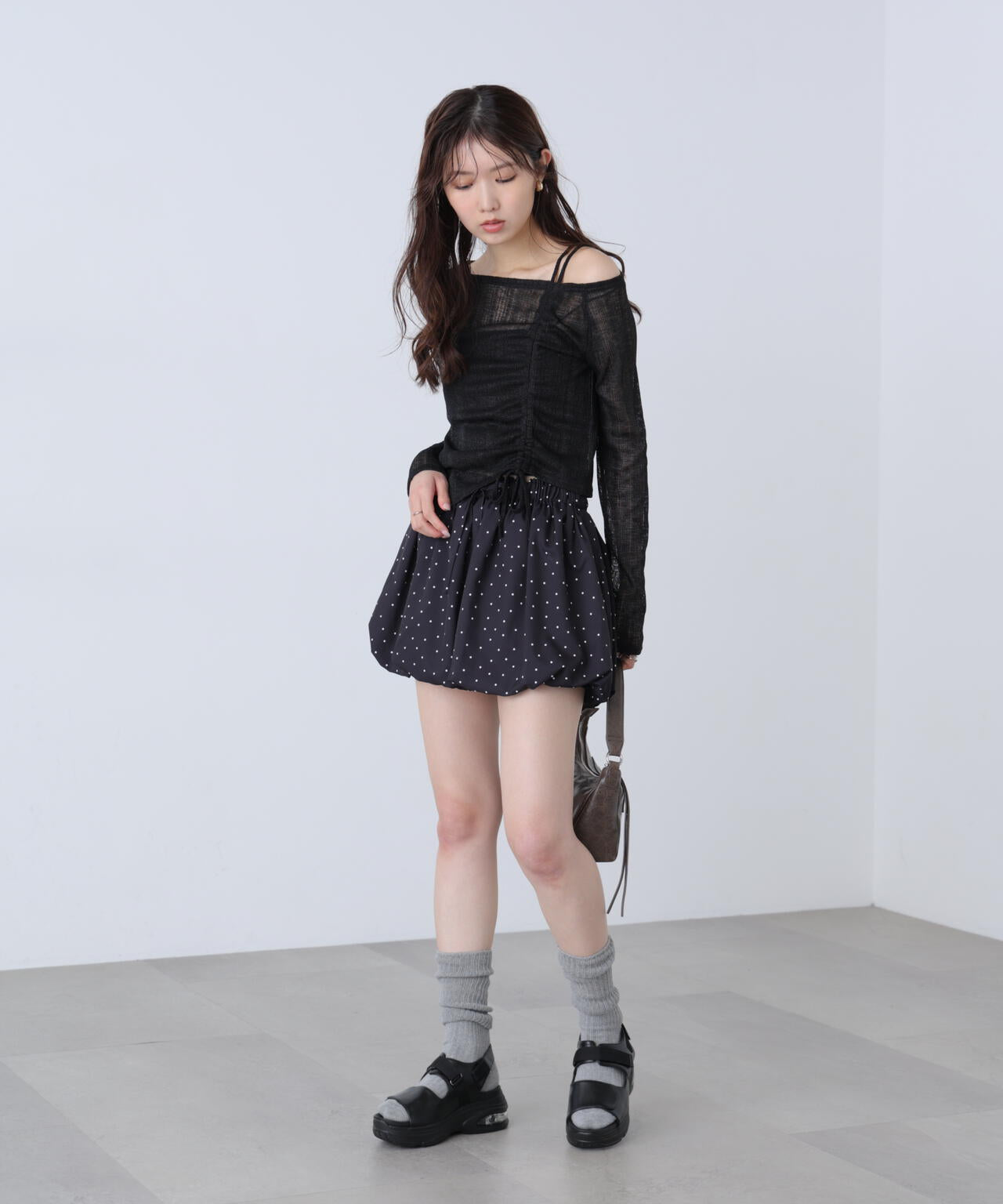 162cm 着用サイズ:FR