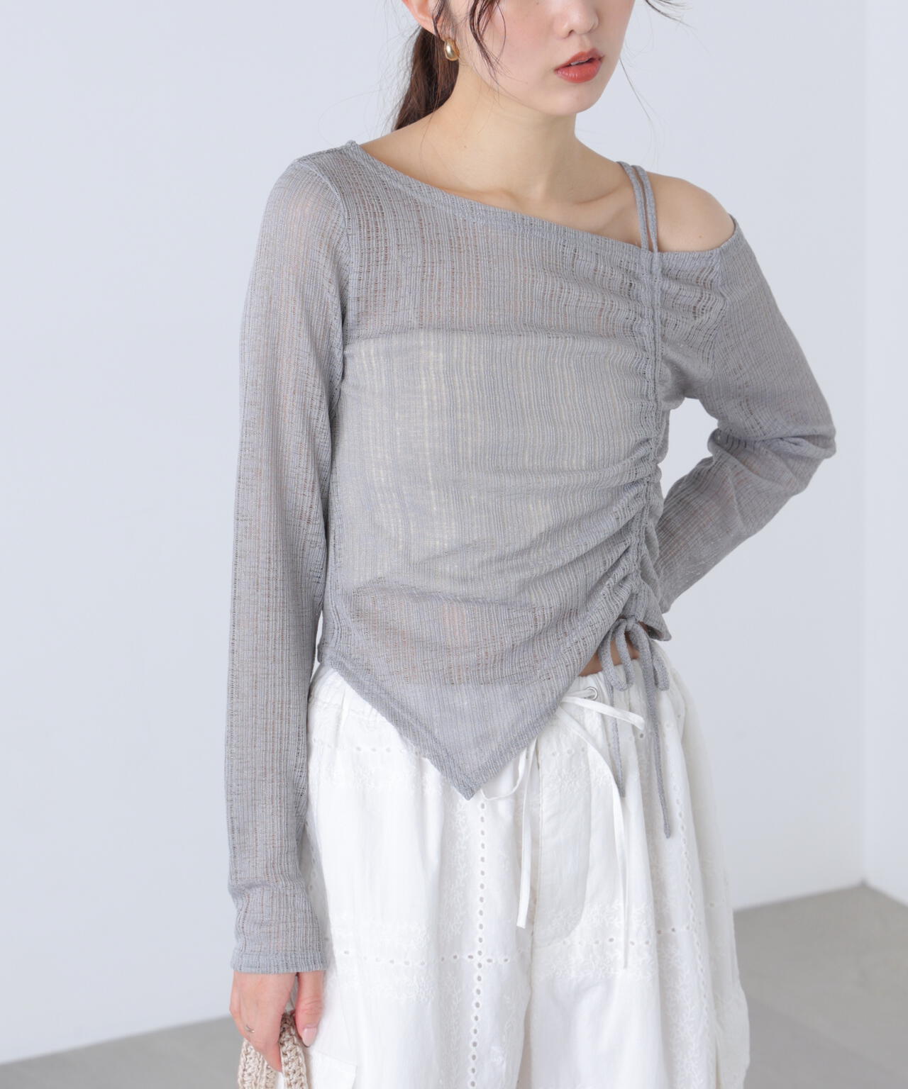 162cm 着用サイズ:FR