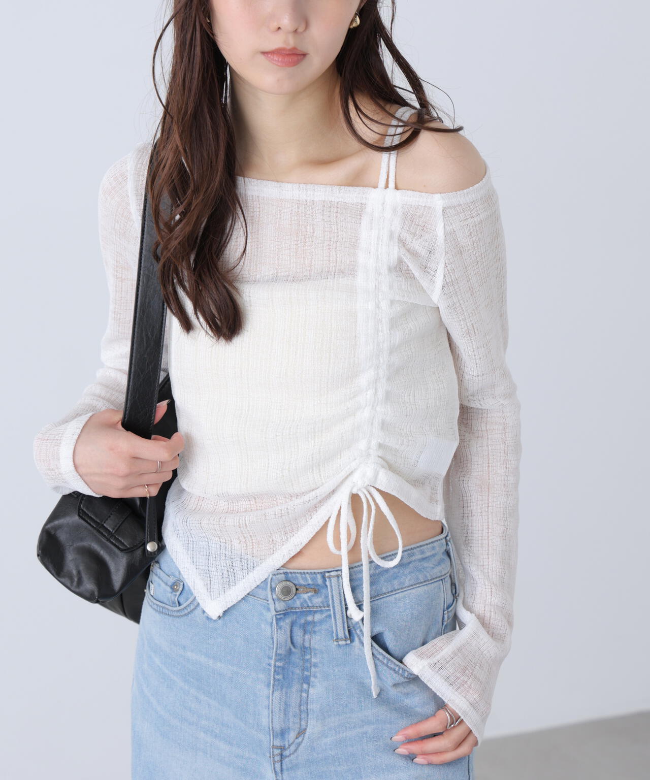 162cm 着用サイズ:FR