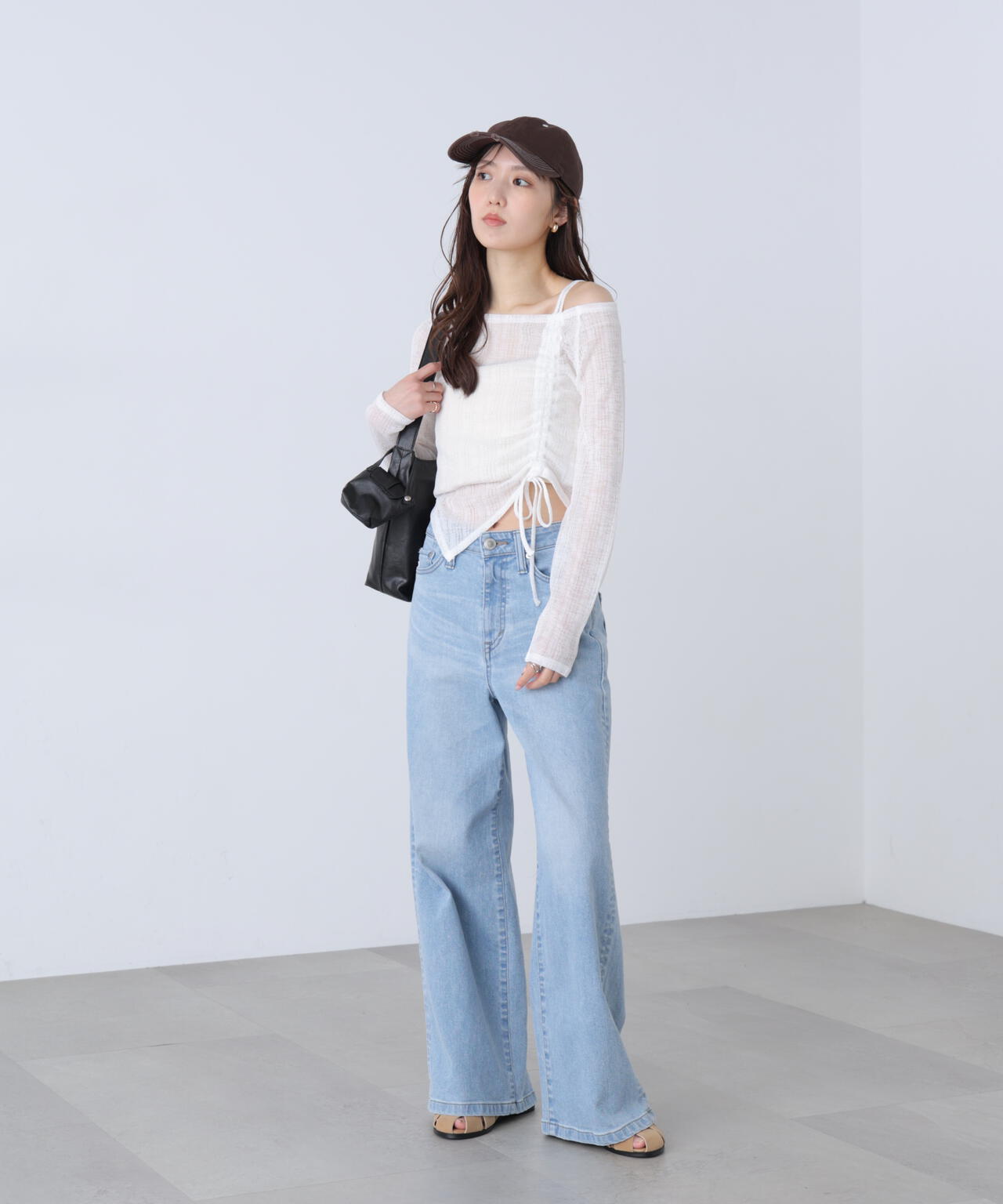 162cm 着用サイズ:FR