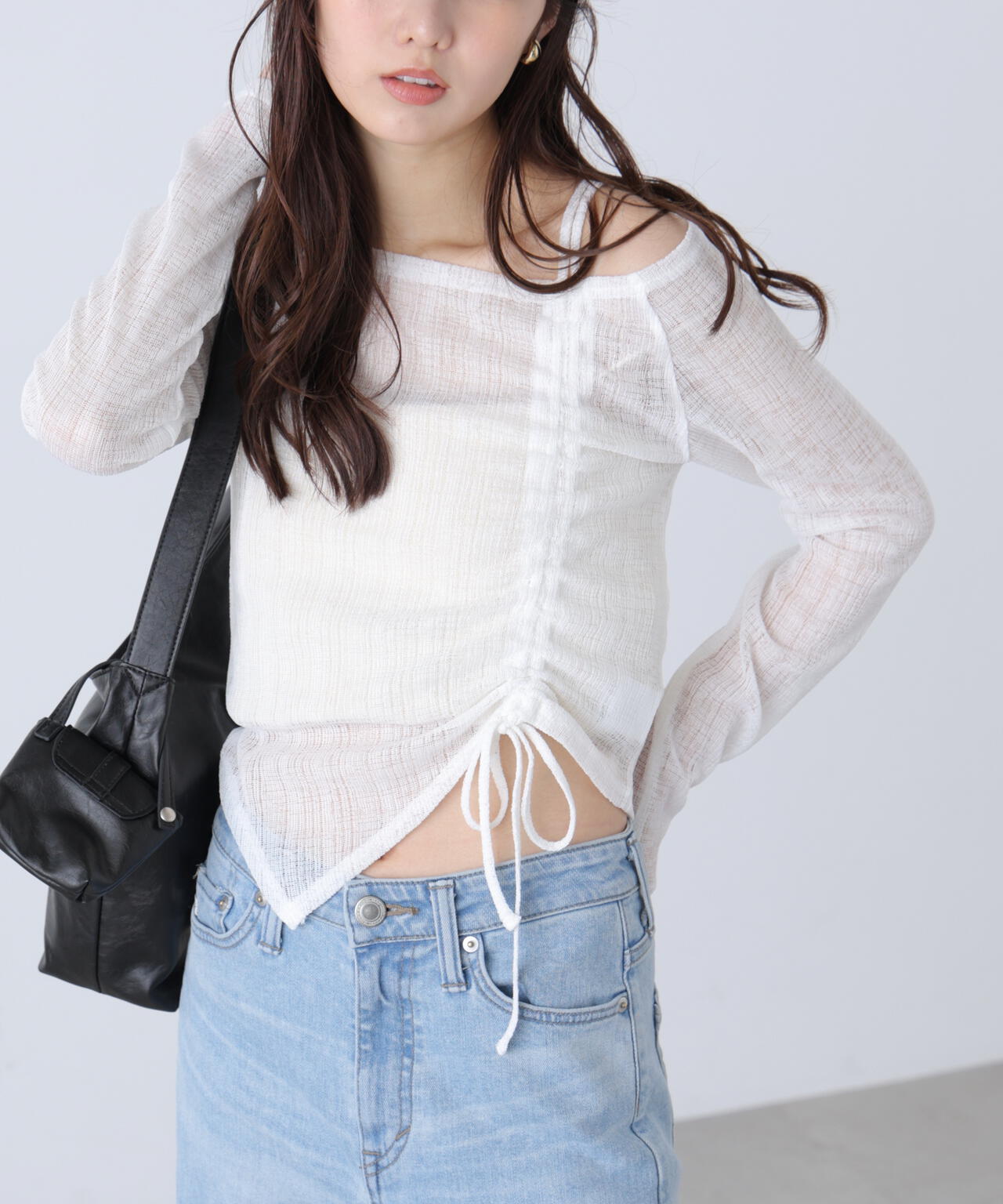 162cm 着用サイズ:FR