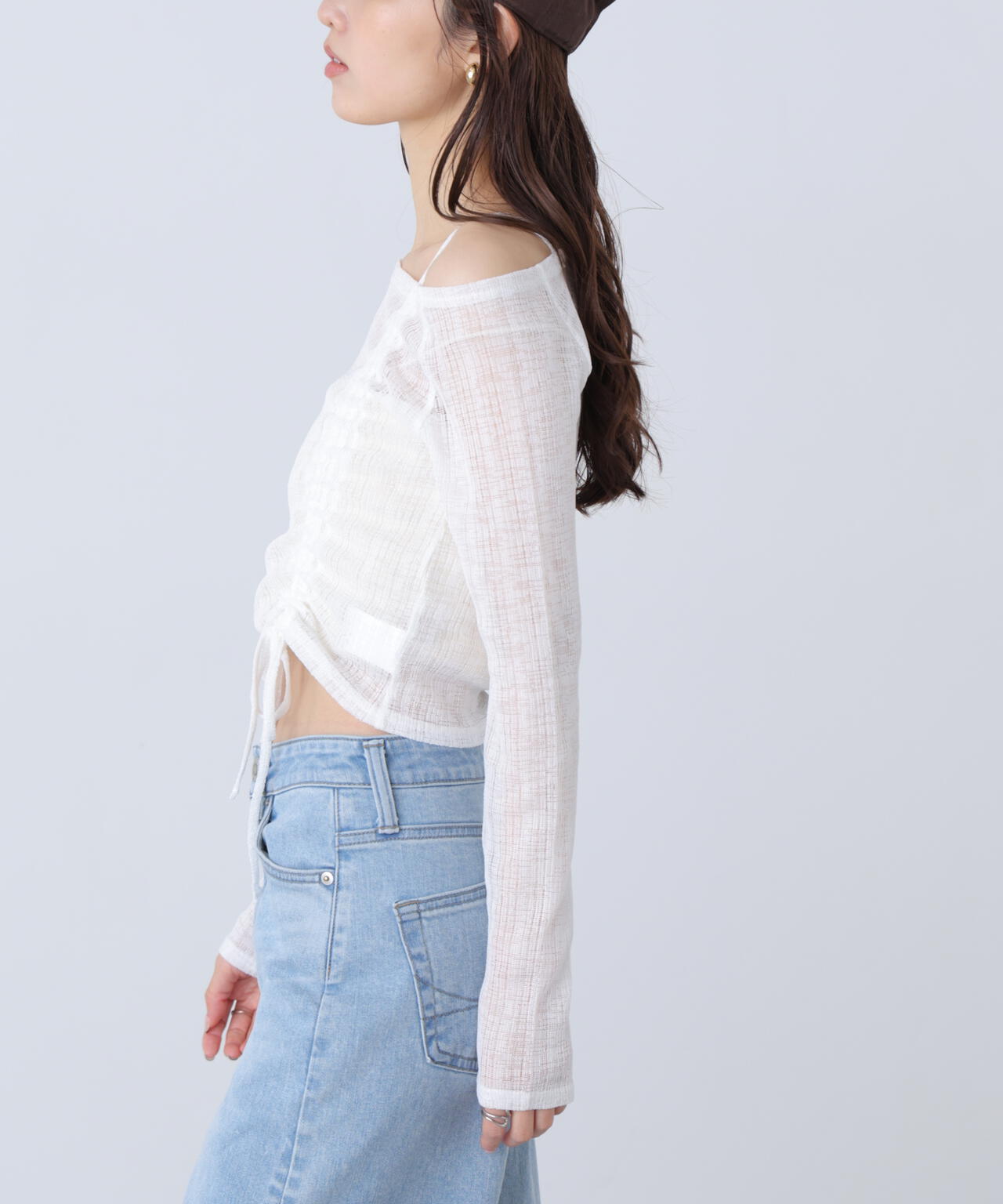 162cm 着用サイズ:FR