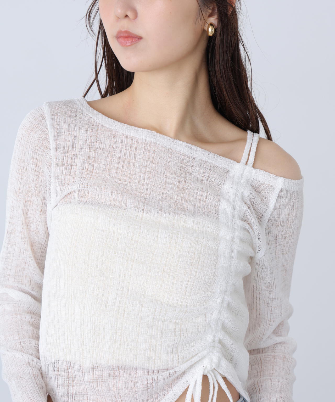 162cm 着用サイズ:FR