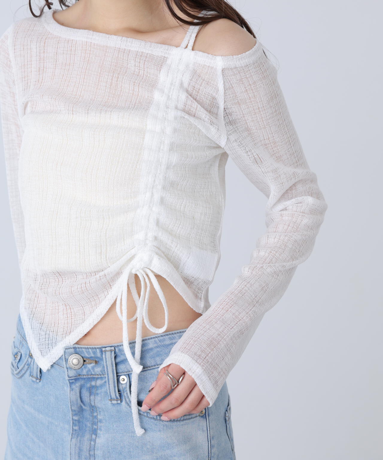 162cm 着用サイズ:FR