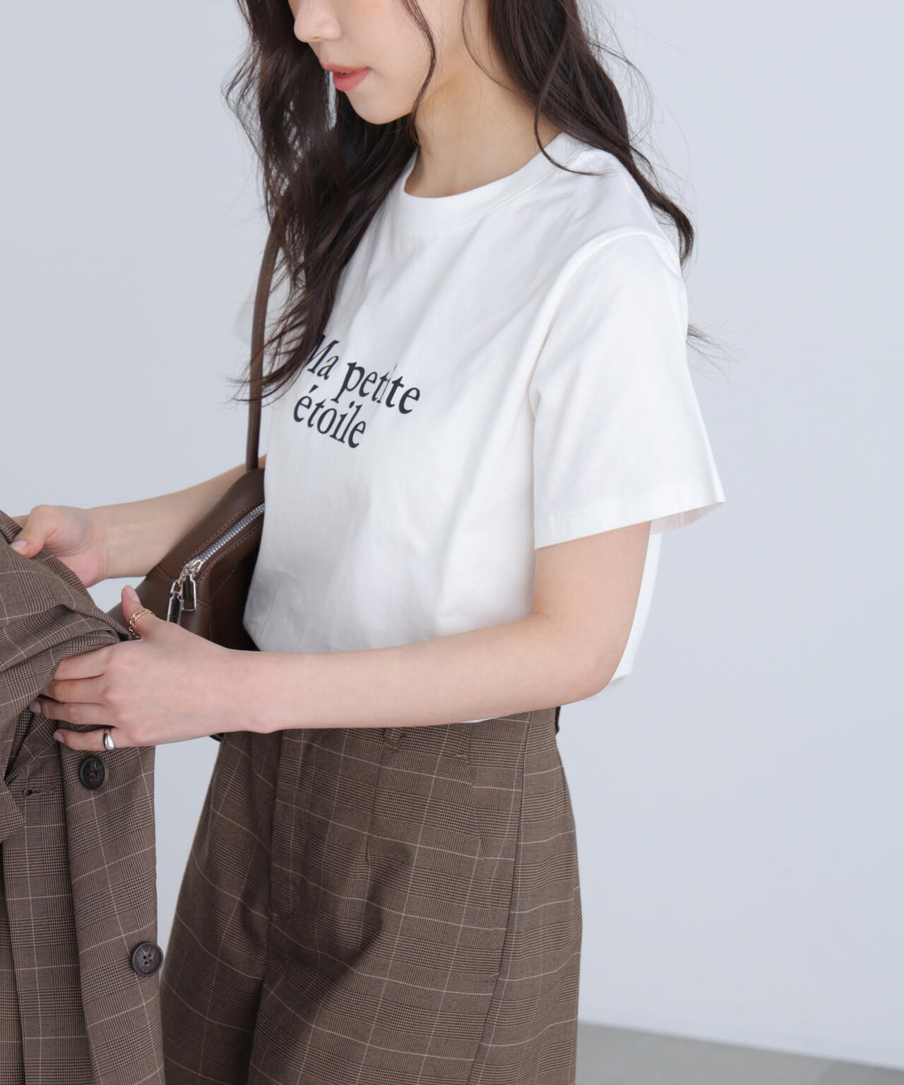 フレンチロゴプリントTシャツ