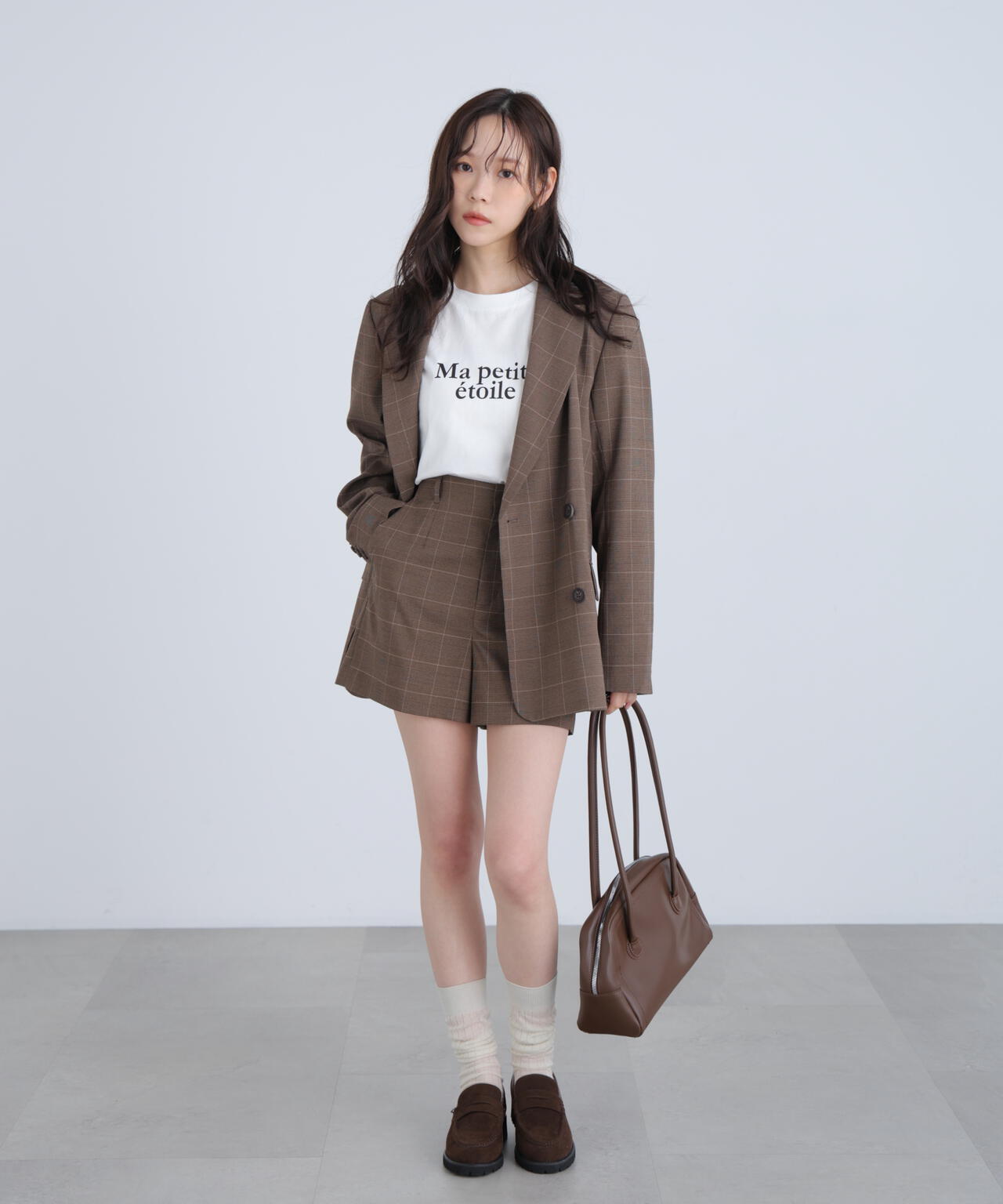 フレンチロゴプリントTシャツ