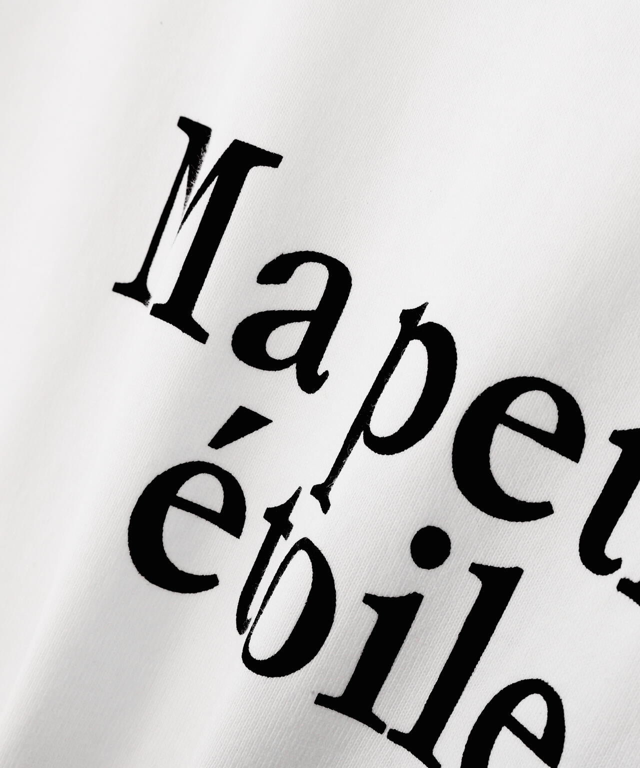 フレンチロゴプリントTシャツ