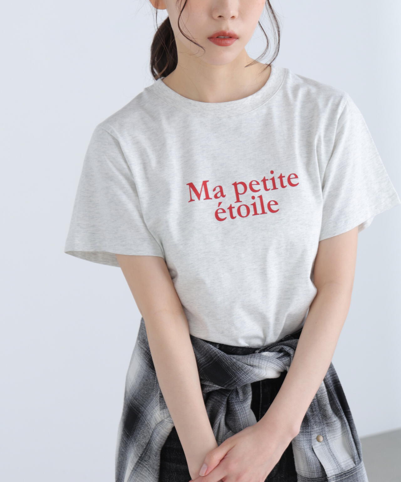 フレンチロゴプリントTシャツ