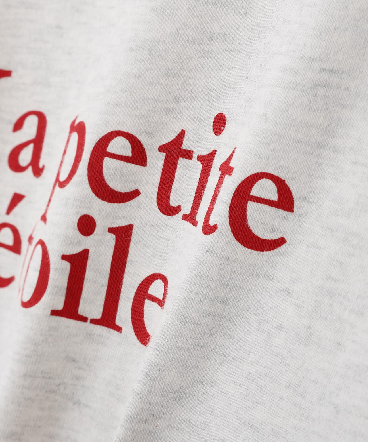 フレンチロゴプリントTシャツ