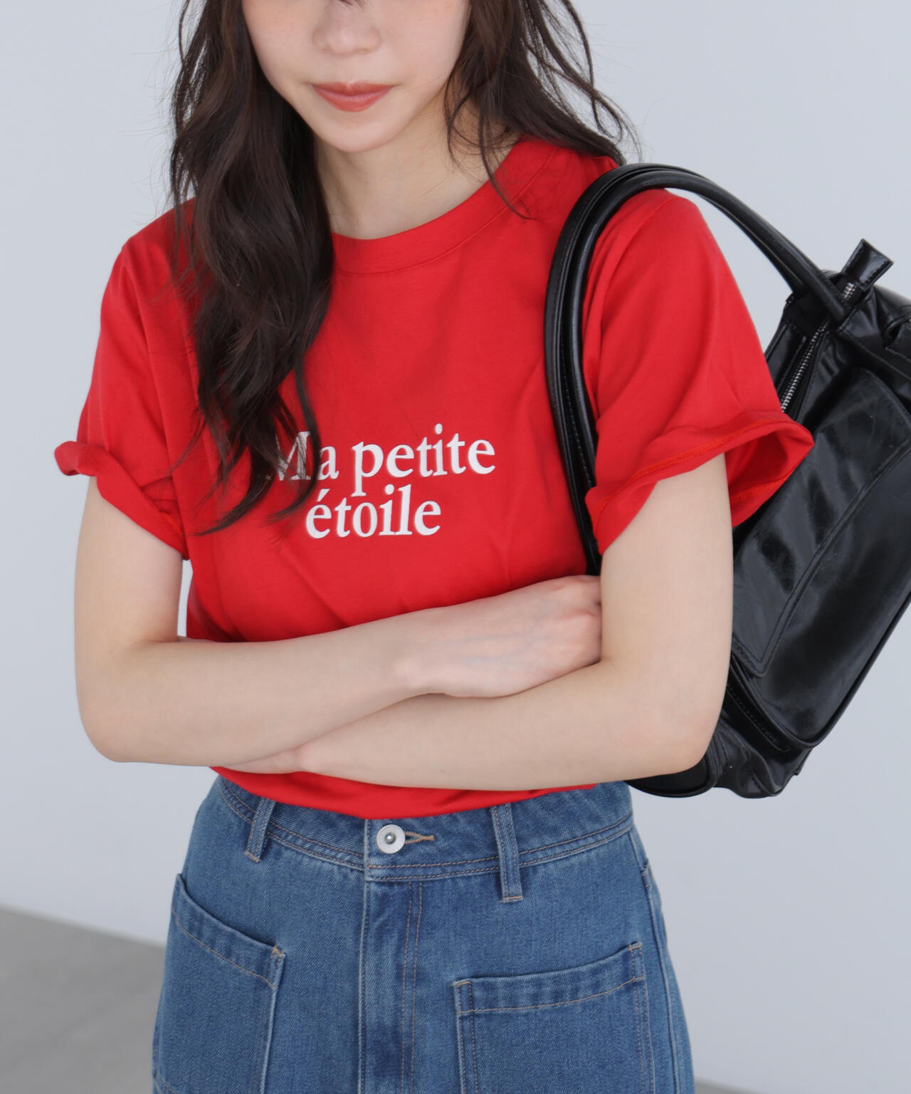 フレンチロゴプリントTシャツ