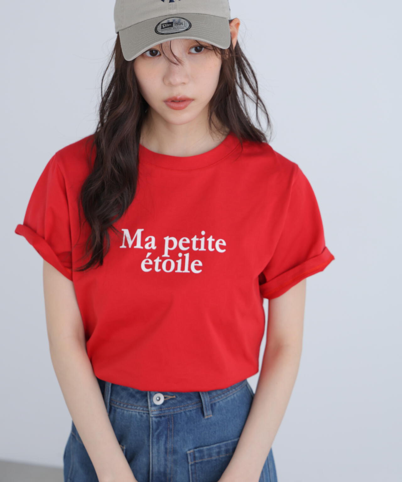 フレンチロゴプリントTシャツ