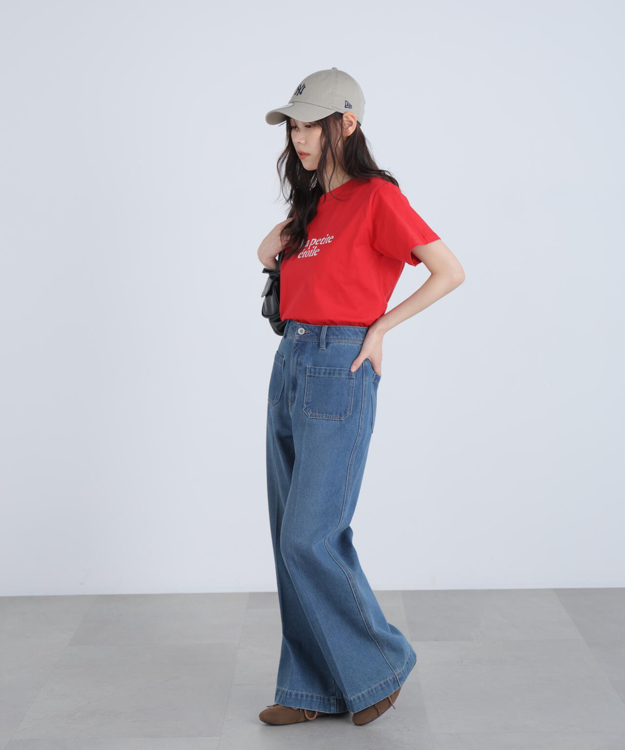 フレンチロゴプリントTシャツ