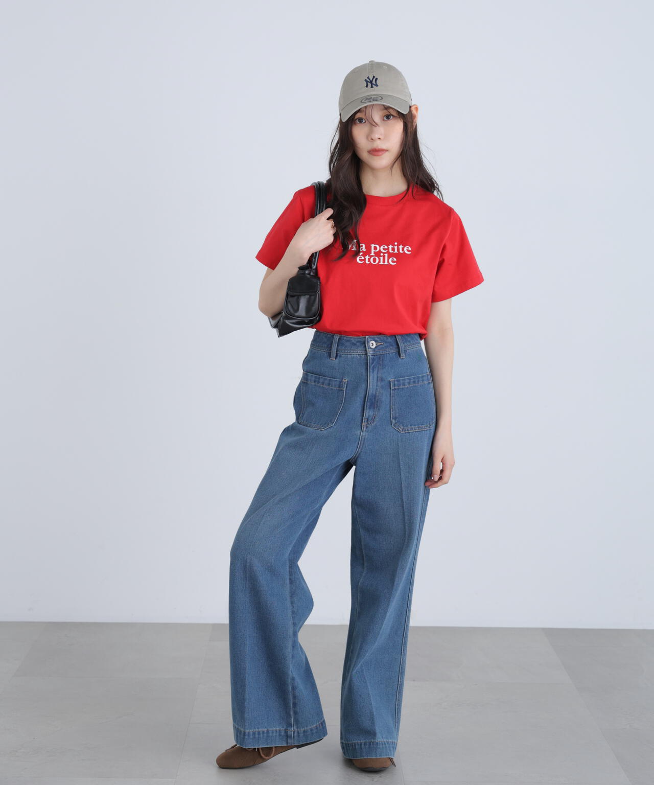 フレンチロゴプリントTシャツ