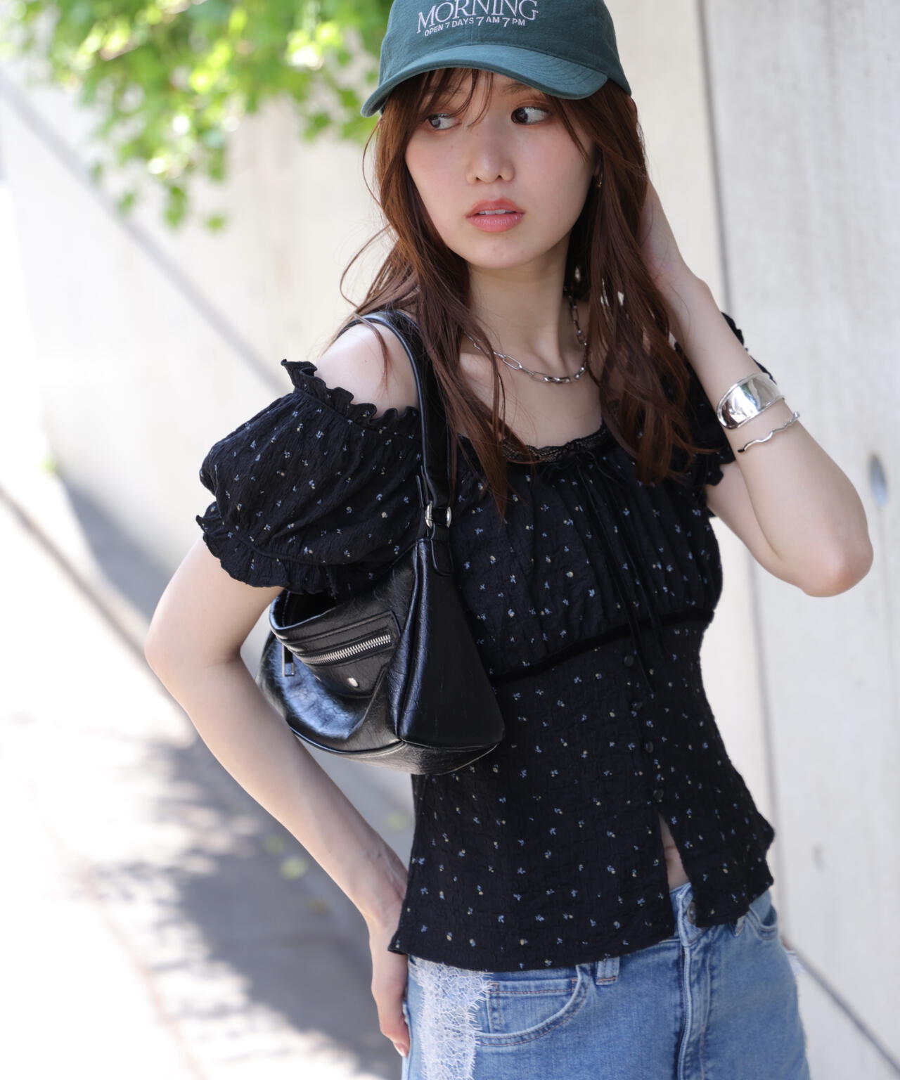 162cm 着用サイズ:FR