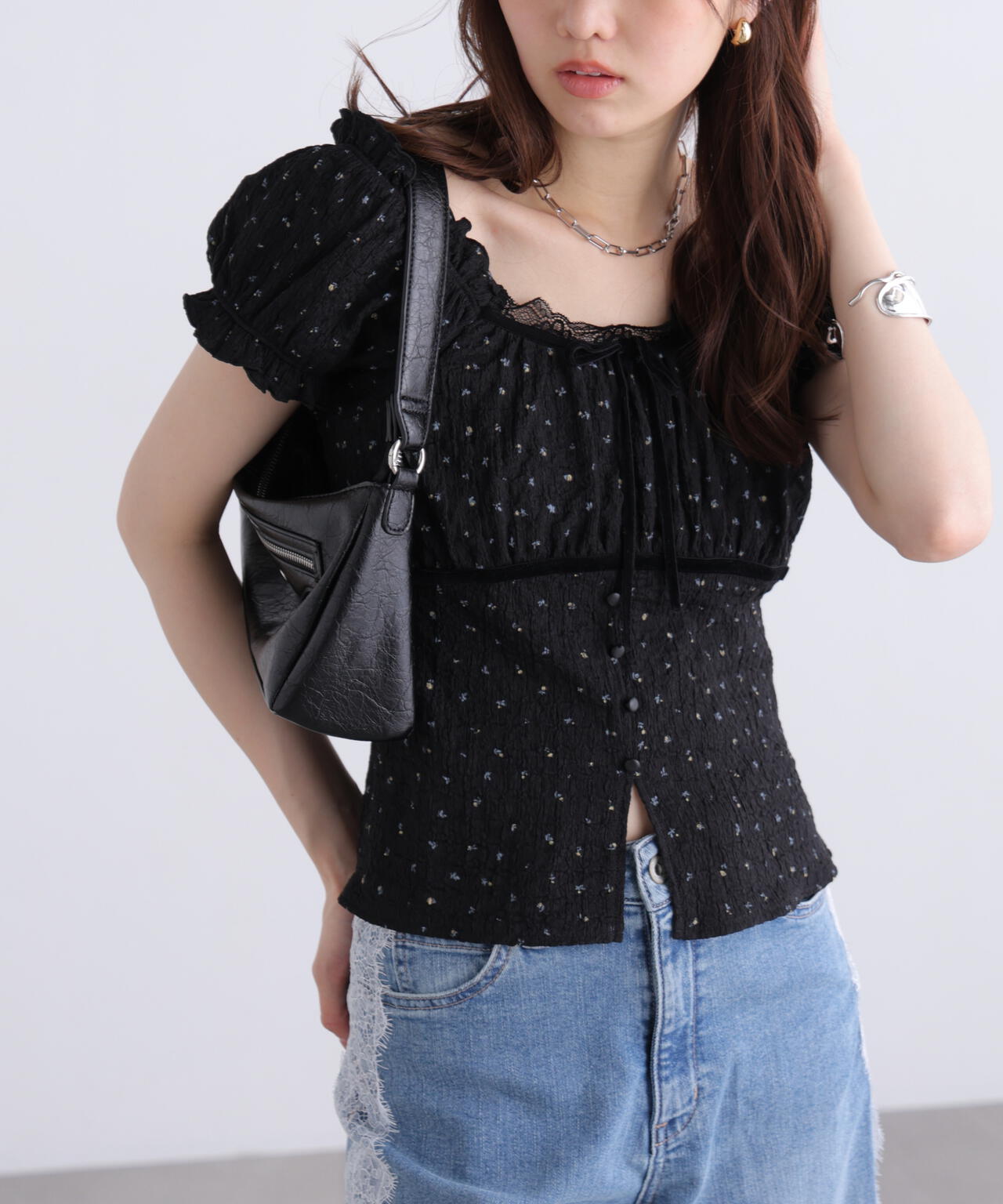 162cm 着用サイズ:FR