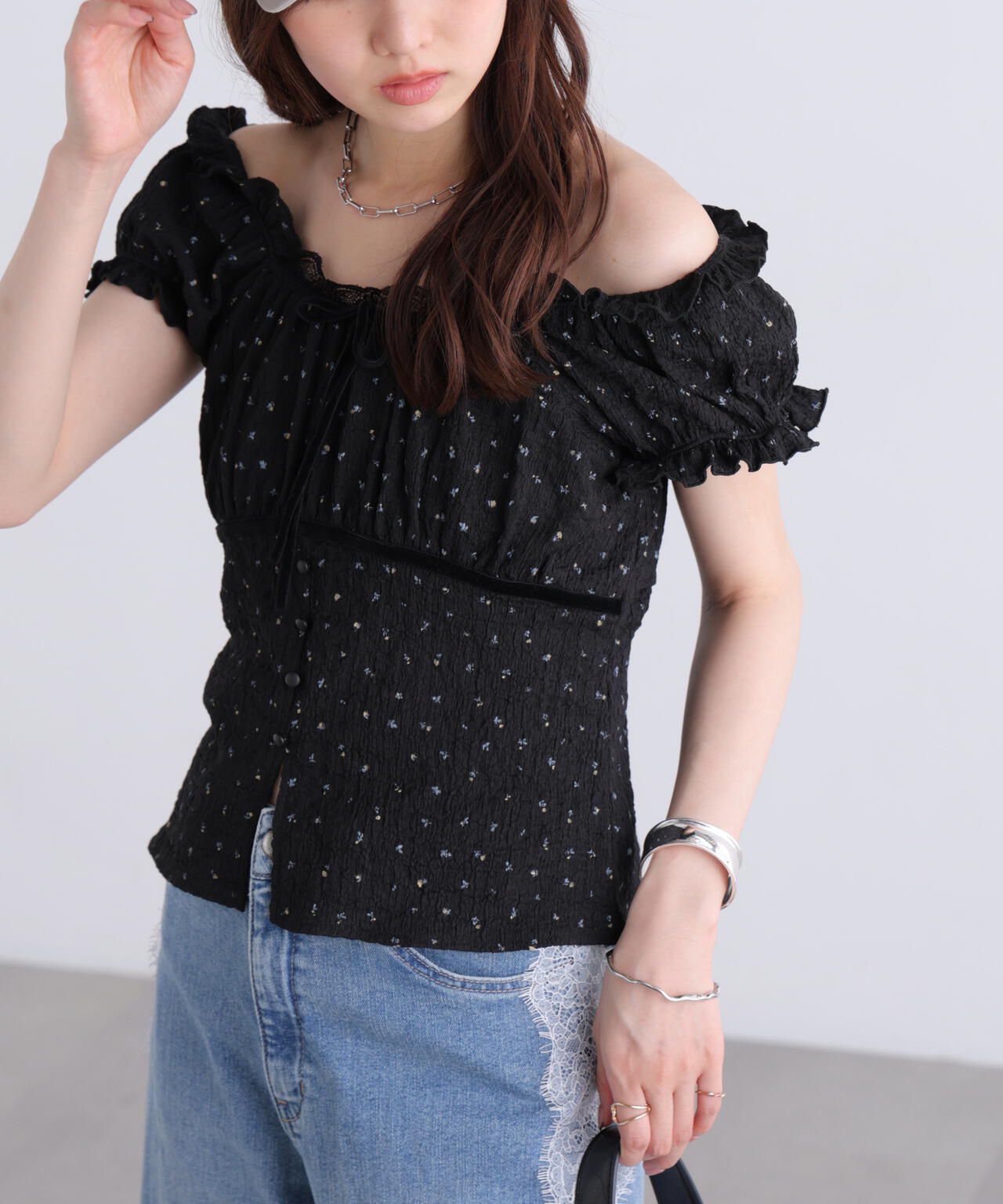 162cm 着用サイズ:FR