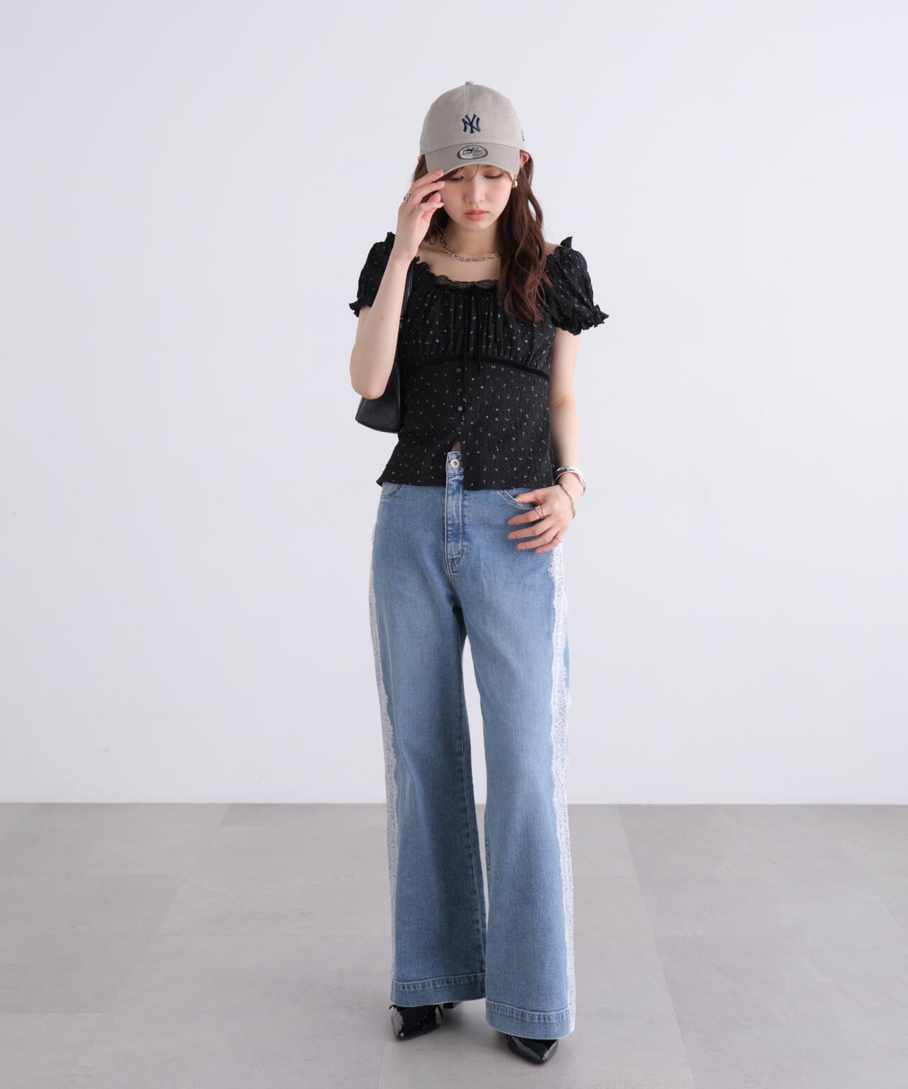 162cm 着用サイズ:FR