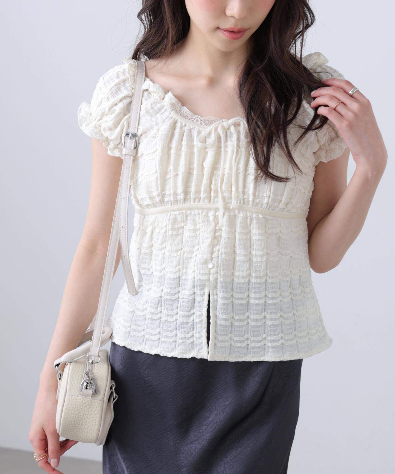 164cm 着用サイズ:FR