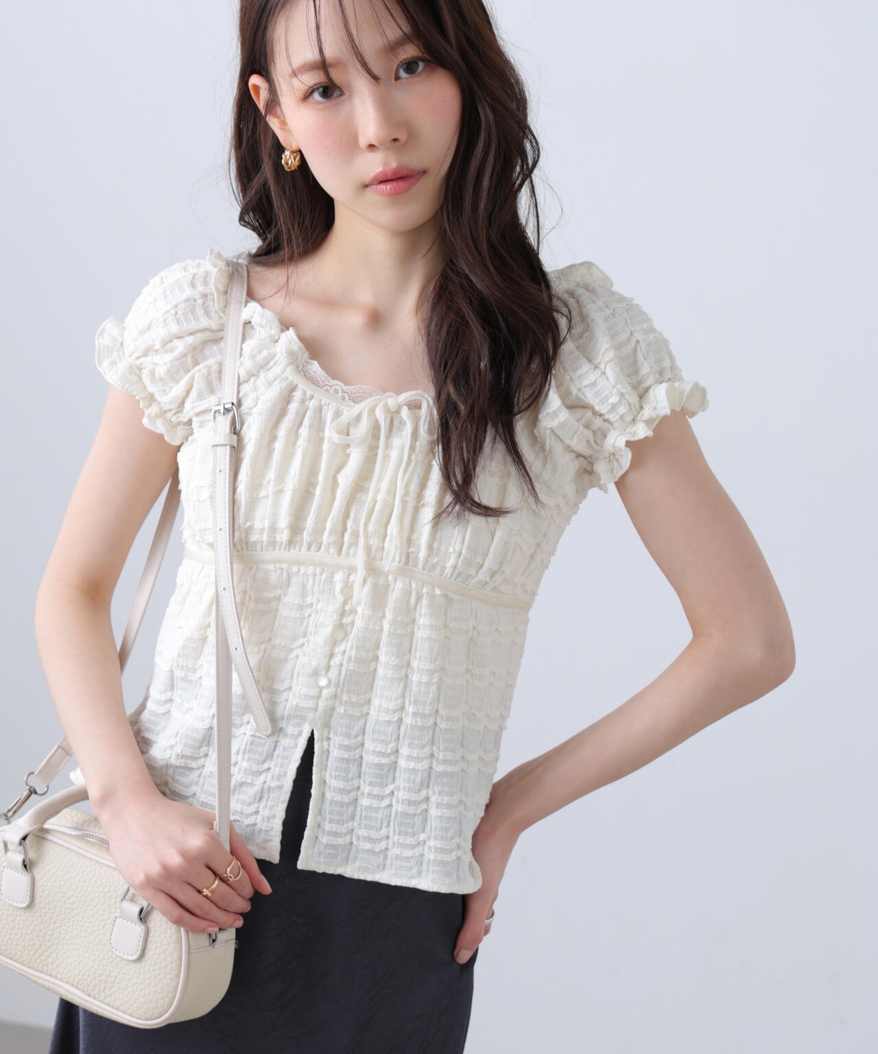 164cm 着用サイズ:FR