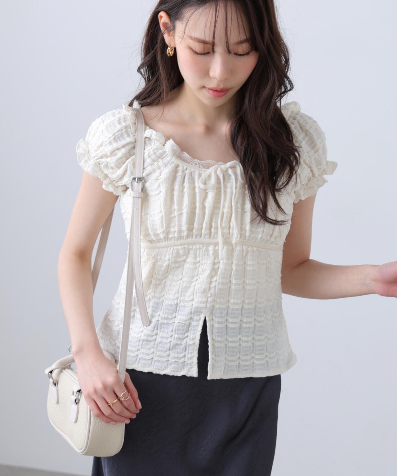 164cm 着用サイズ:FR