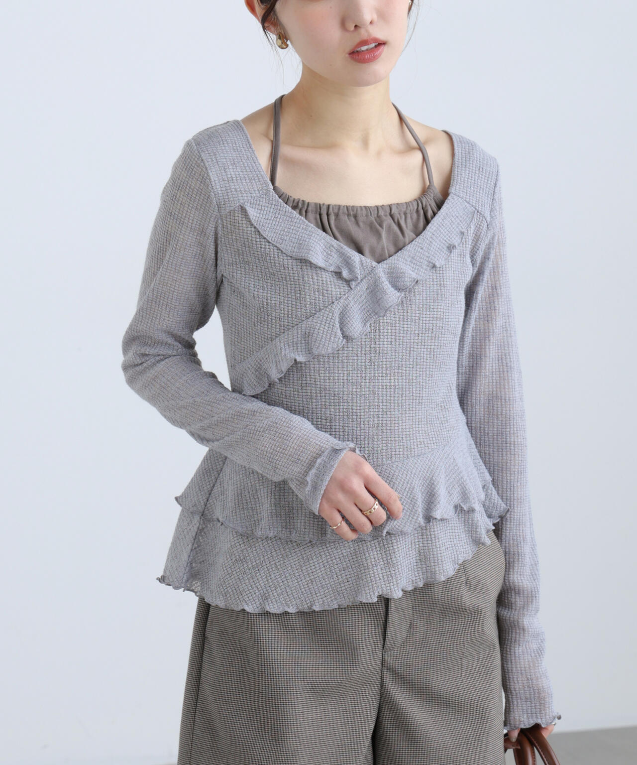 162cm 着用サイズ:FR