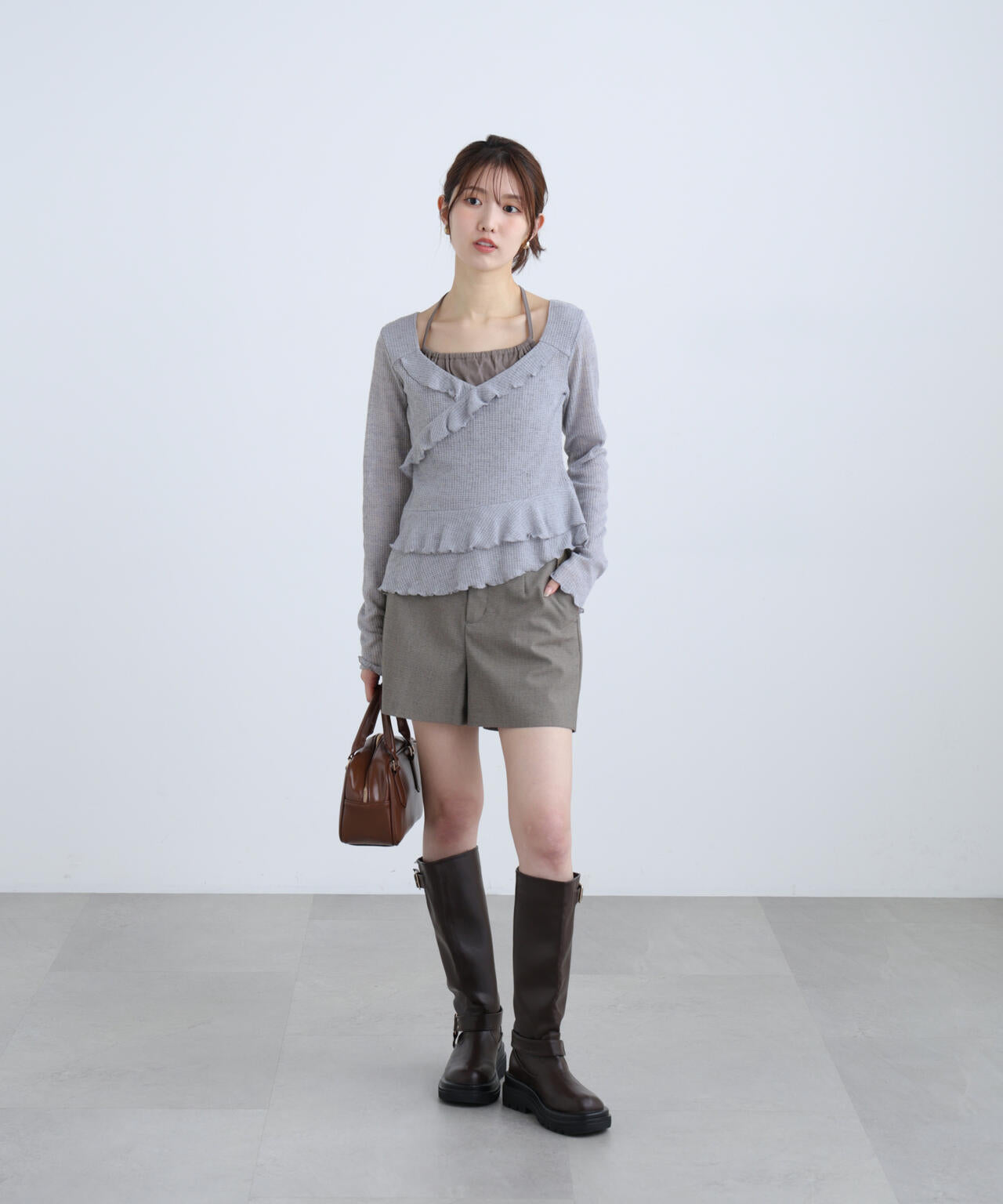 162cm 着用サイズ:FR