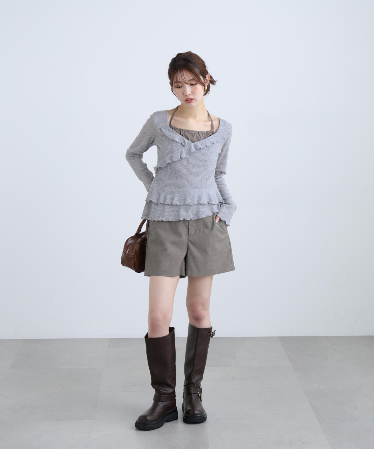 162cm 着用サイズ:FR