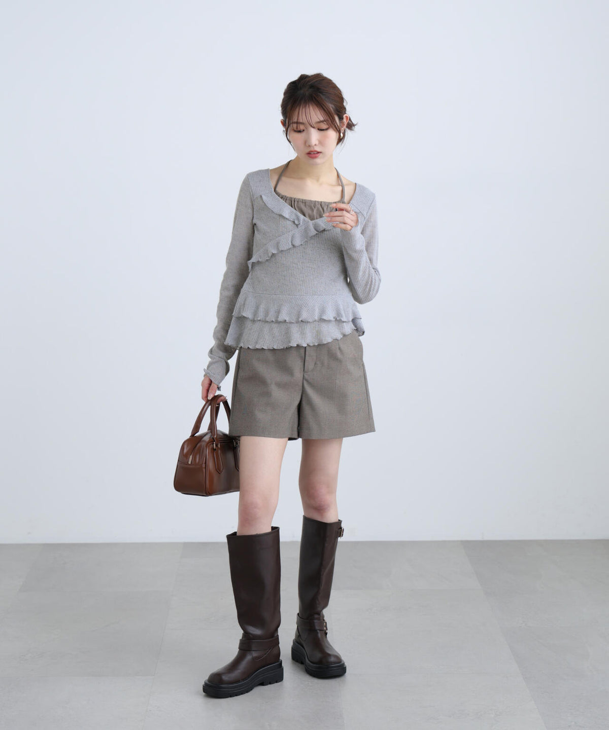 162cm 着用サイズ:FR